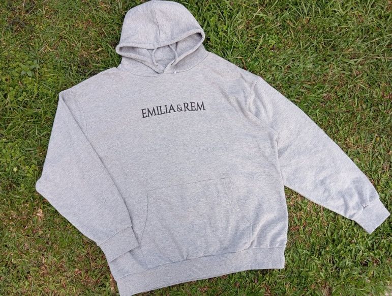 Japanese Brand Re:Zero Emilia 😍 Rem Anime hoodie sweater Size US XL / EU 56 / 4 - 3 Thumbnail