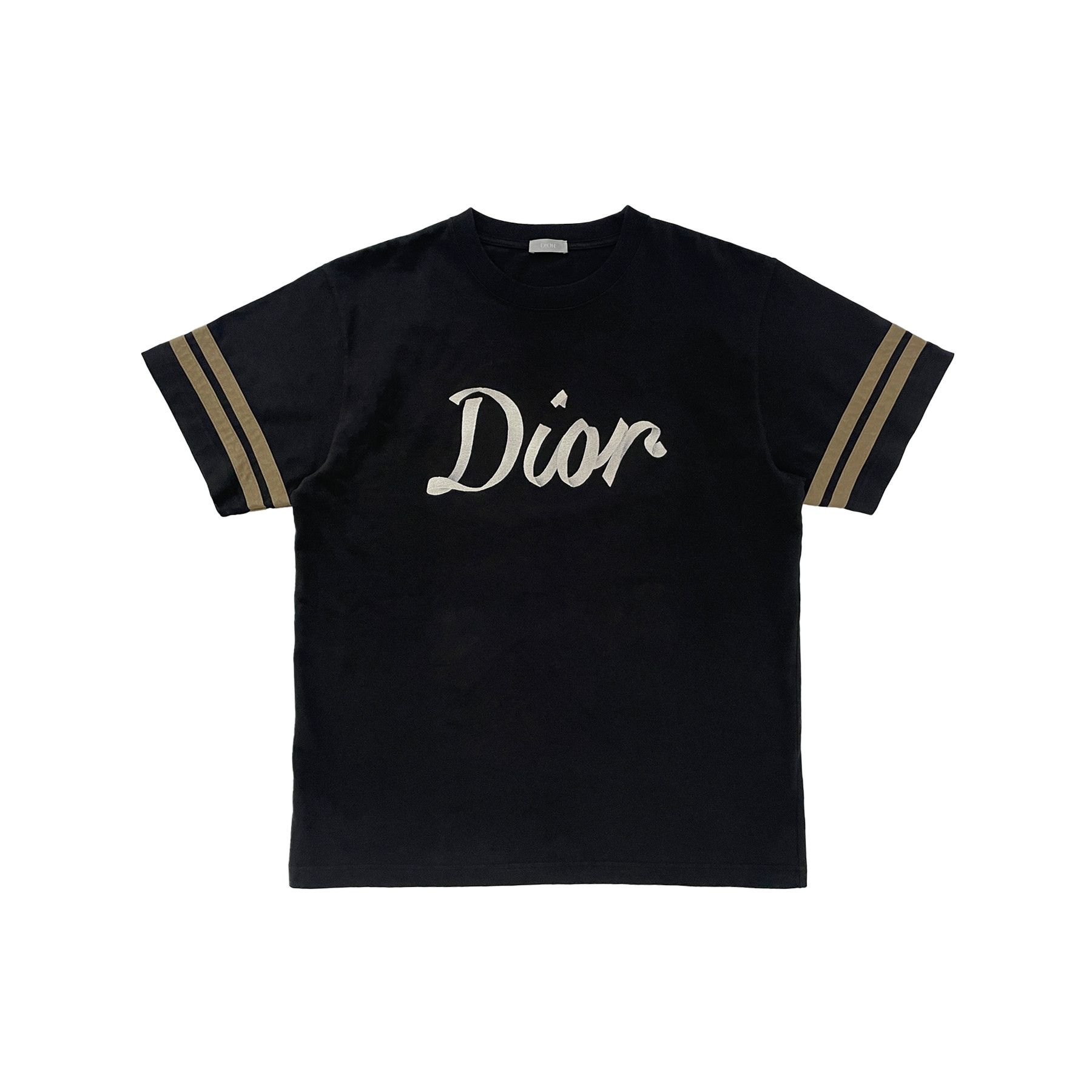 Dior Dior Silver Embroidery Logo Short Sleeve T-shirt Size US XXL / EU 58 / 5 - 1 Thumbnail