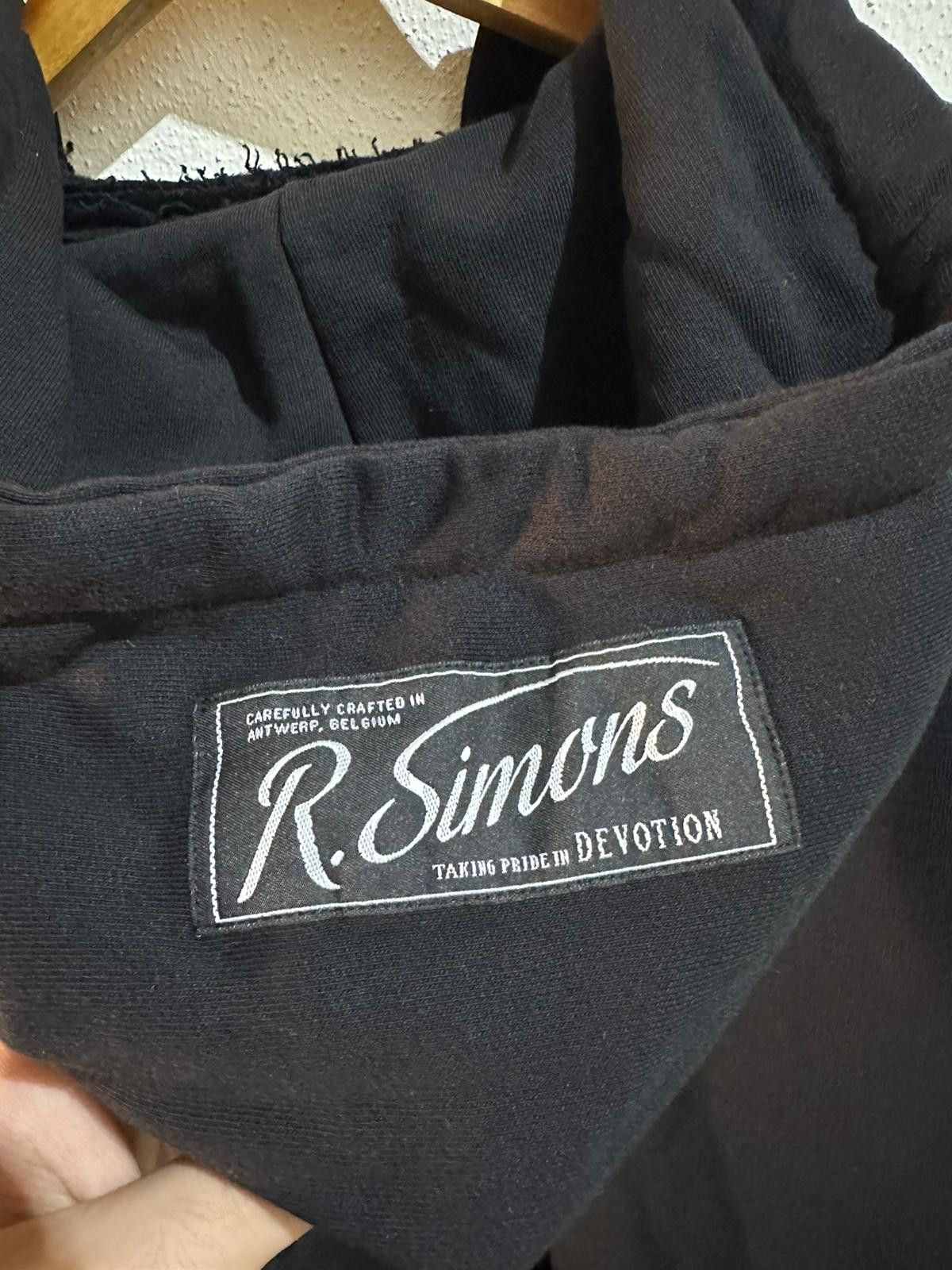 Raf Simons Raf Simons Blair Nebraske Hoodie Black Never Worn Size 1 Size US M / EU 48-50 / 2 - 3 Thumbnail