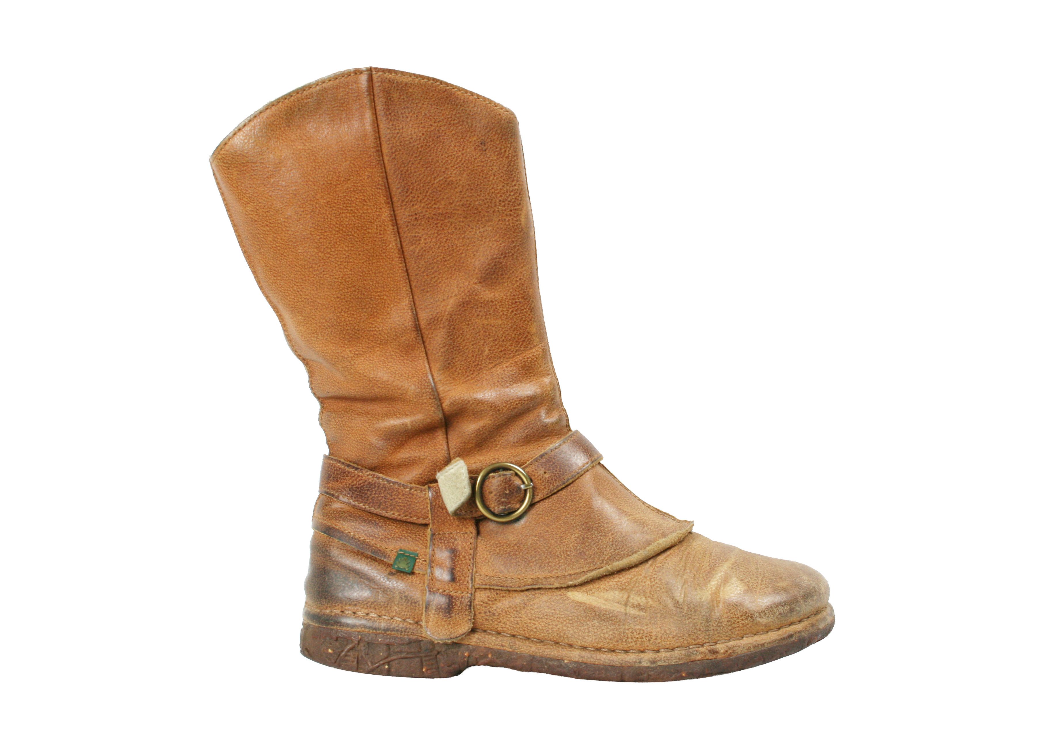 Japanese Brand El Naturalista Goblin Y2K Biker Grunge Boots Size US 8 / IT 38 - 2 Thumbnail