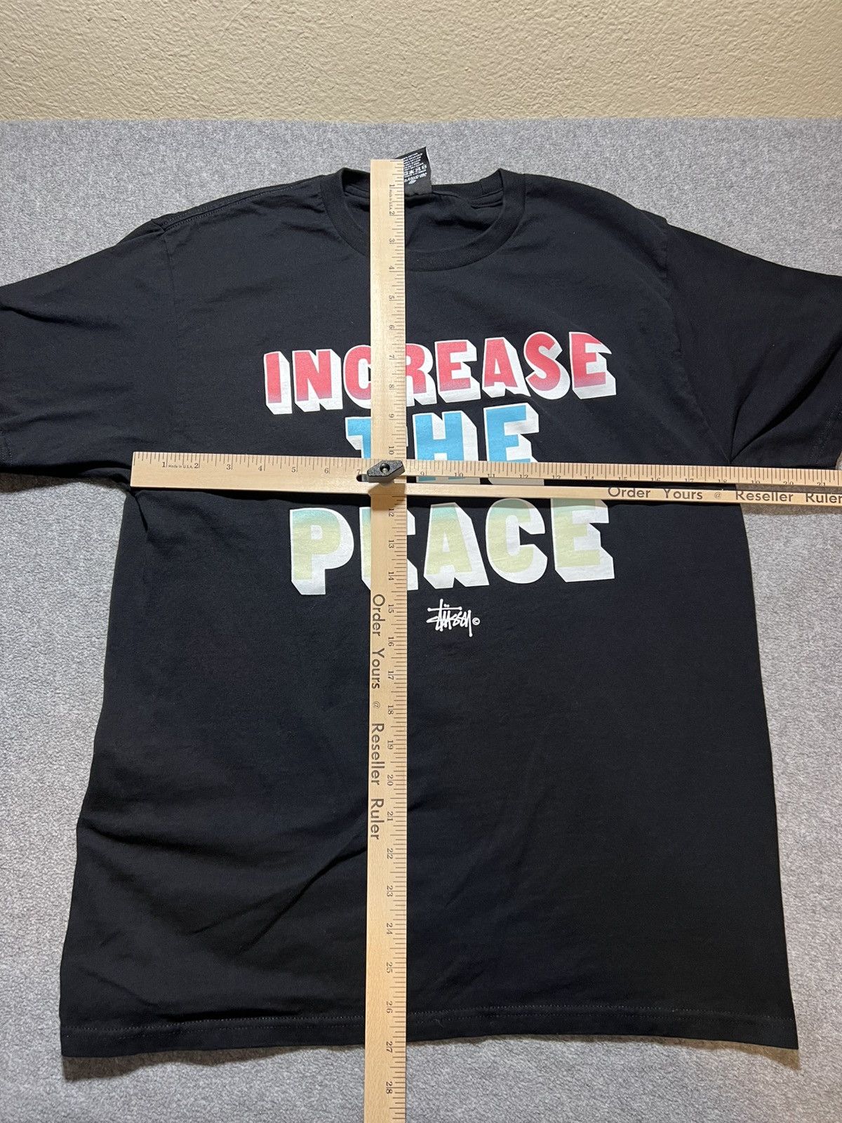 Stussy Stussy - INCREASE THE PEACE - size Medium Size US M / EU 48-50 / 2 - 5 Thumbnail