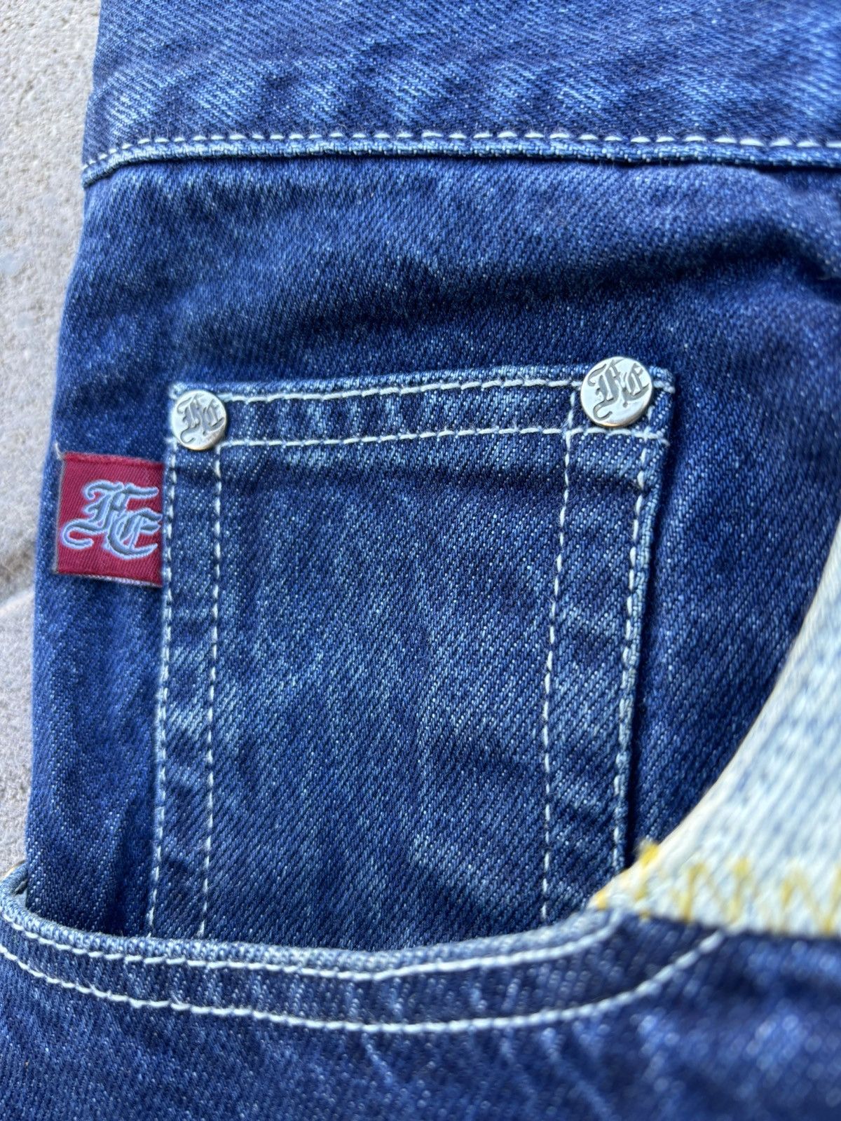 Vintage Vintage 48 Jeans Co Baggy JNCO Style Jeans Size US 38 / EU 54 - 2 Thumbnail