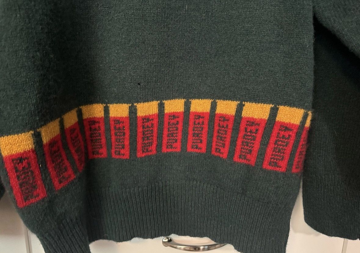 Vintage James Purdey & Sons Men’s L Pure New Wool Bespoke Sweater Size US L / EU 52-54 / 3 - 6 Thumbnail