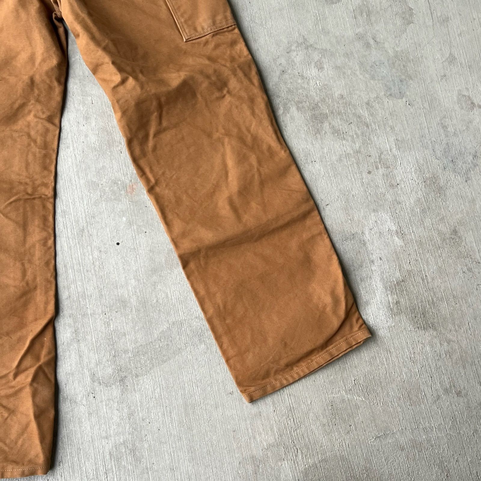 Carhartt × Vintage Carhartt brown double knee work wear carpenter pants Size US 34 / EU 50 - 7 Thumbnail