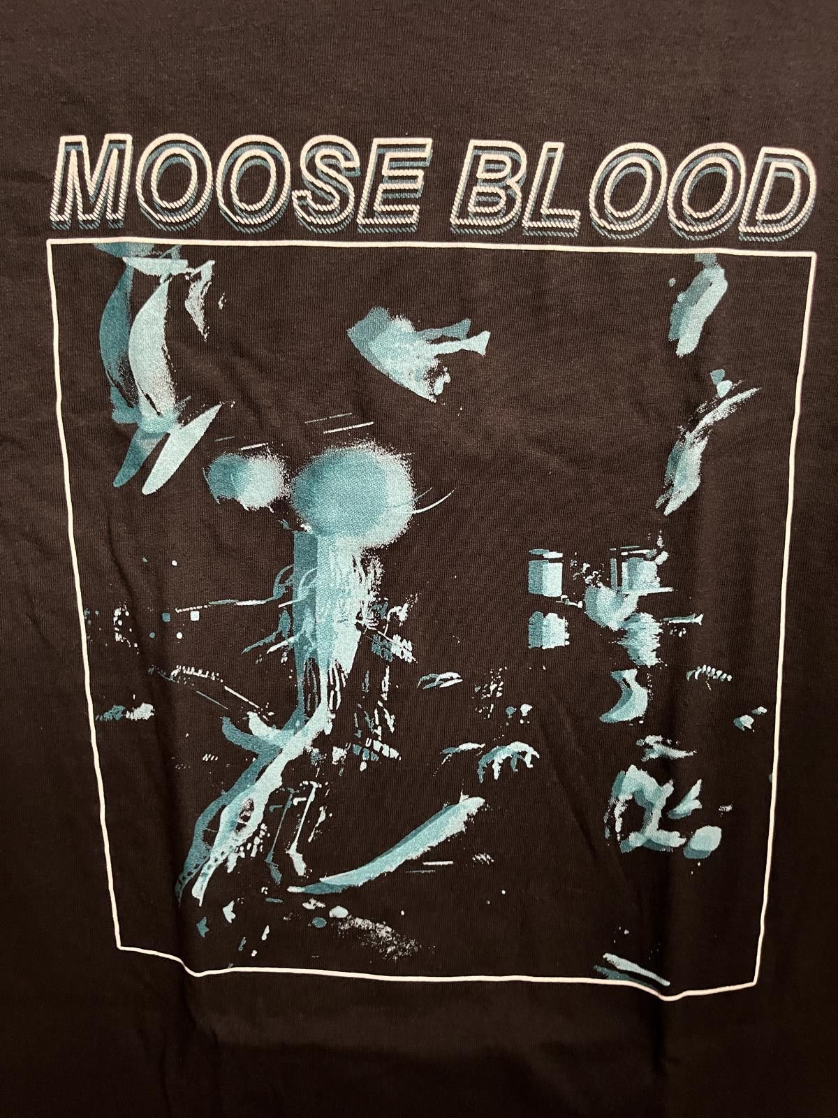 Gildan Moose Blood Band T-shirt - Mooseblood Ech Tee - Medium Size US M / EU 48-50 / 2 - 2 Thumbnail