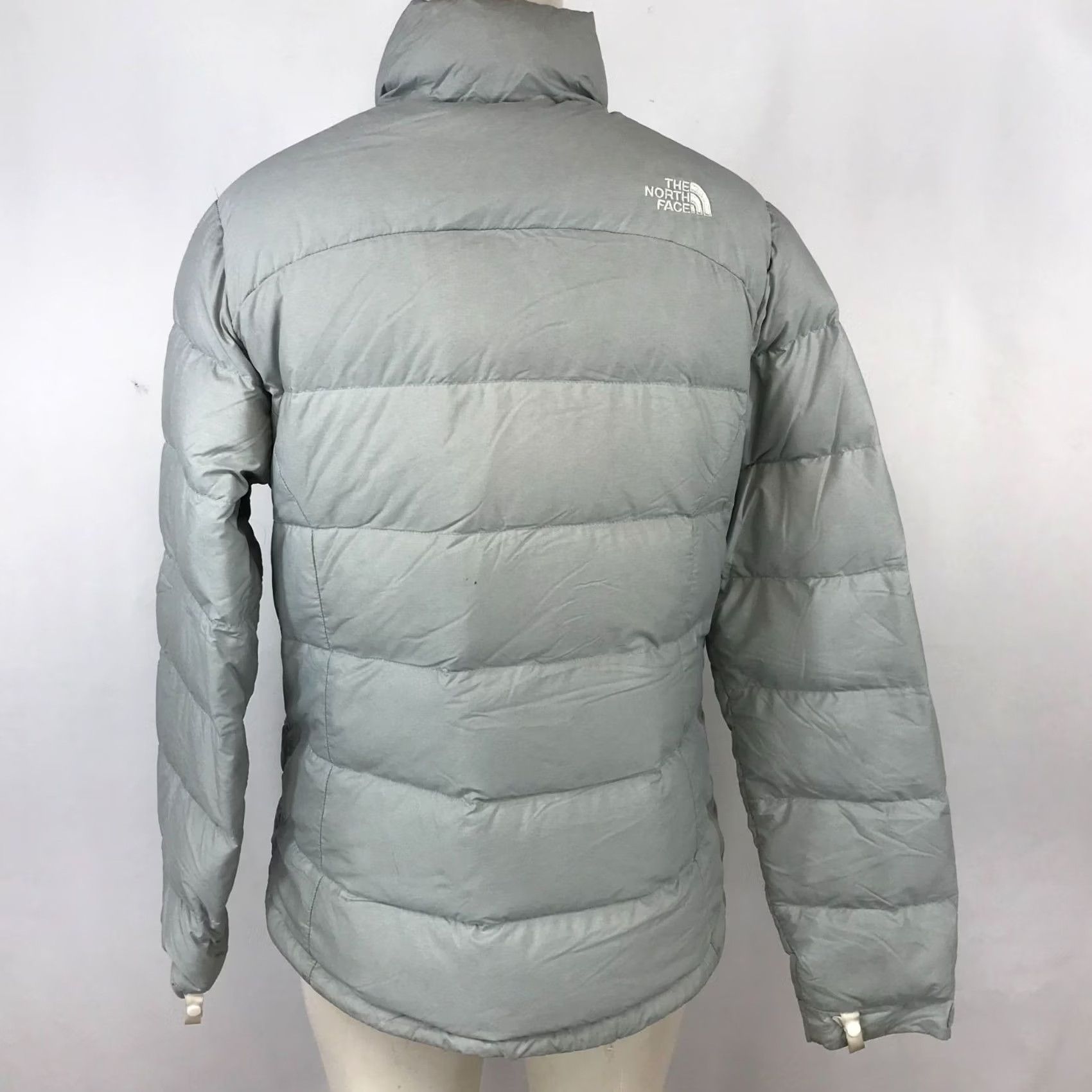 The North Face THE NORTH FACE Women MEDIUM Gray FULL ZIP 700 DOWN VEST COAT Size M / US 6-8 / IT 42-44 - 5 Thumbnail