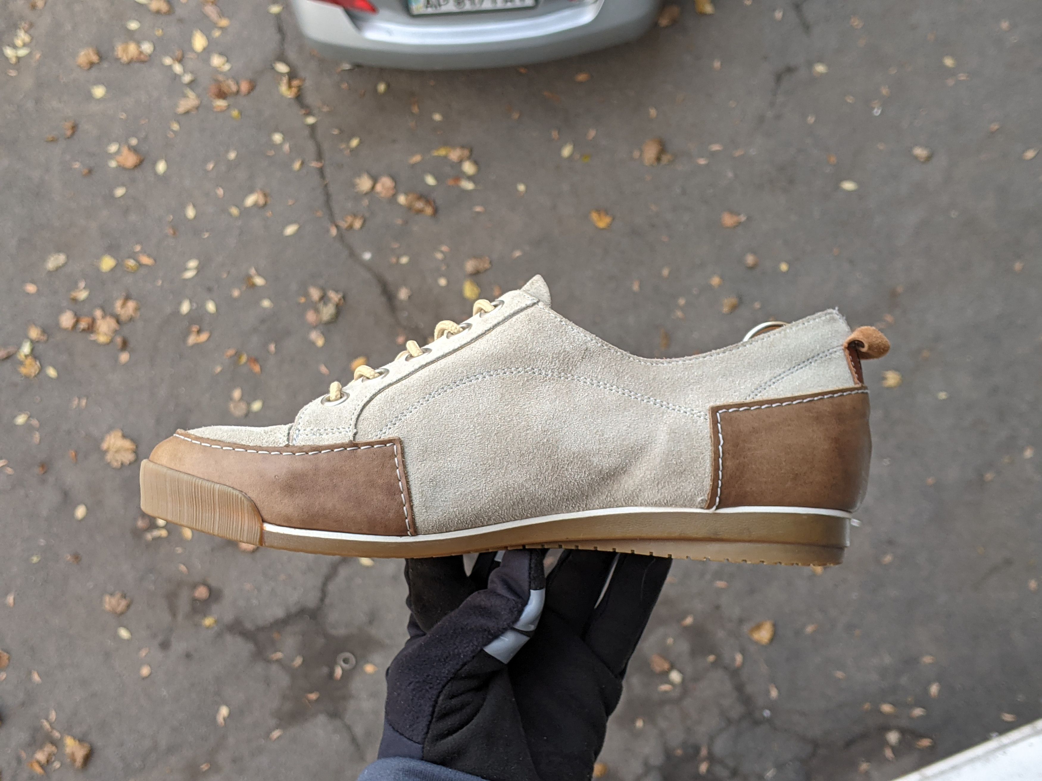 Japanese Brand Think! Leather Casual Sneakers Shoes Prada Dior Puma Size US 9 / EU 42 - 3 Thumbnail