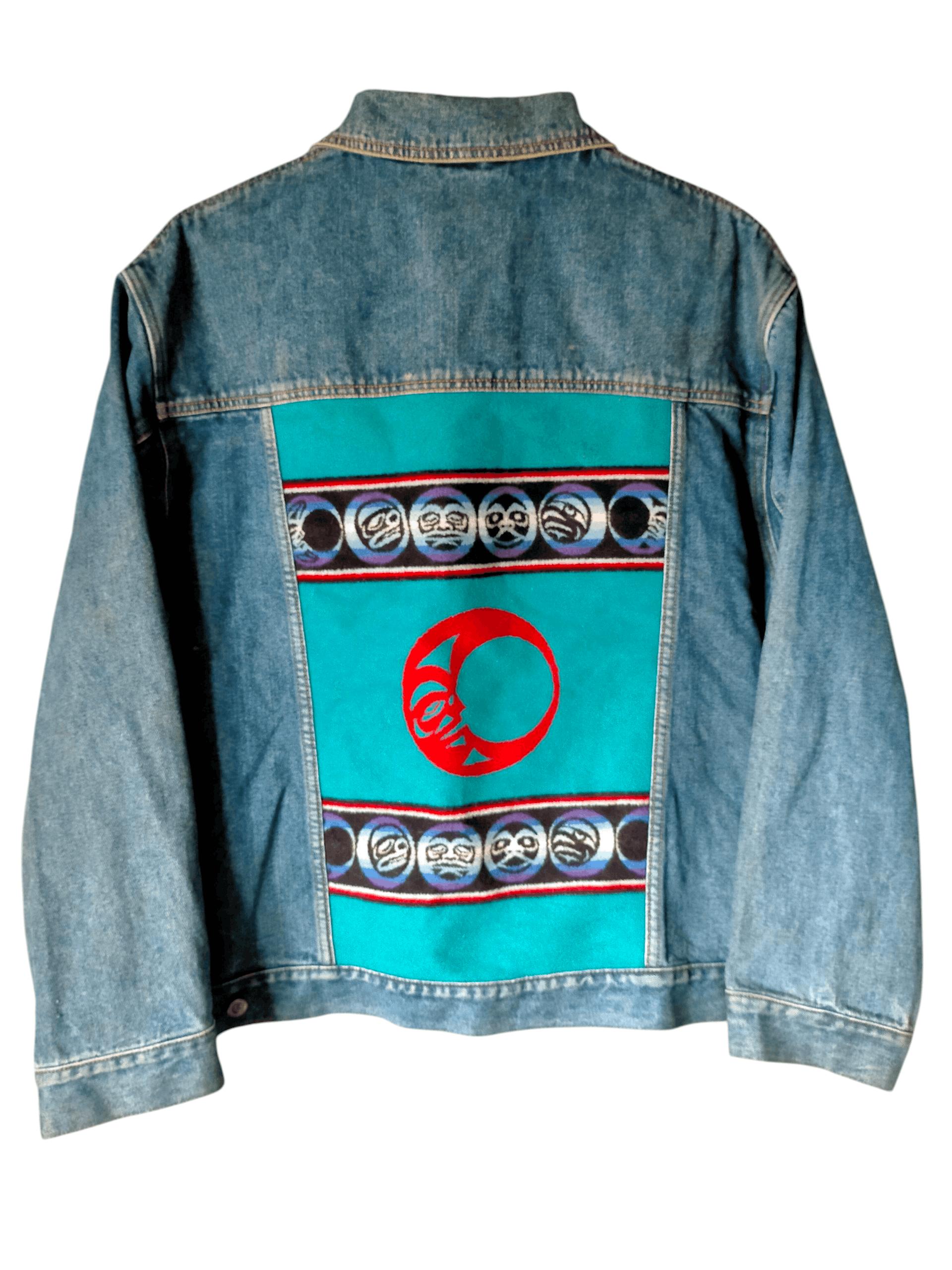 Pendleton Vintage 90s Pendleton Wool Denim Jacket Jeans Size US XL / EU 56 / 4 - 4 Thumbnail