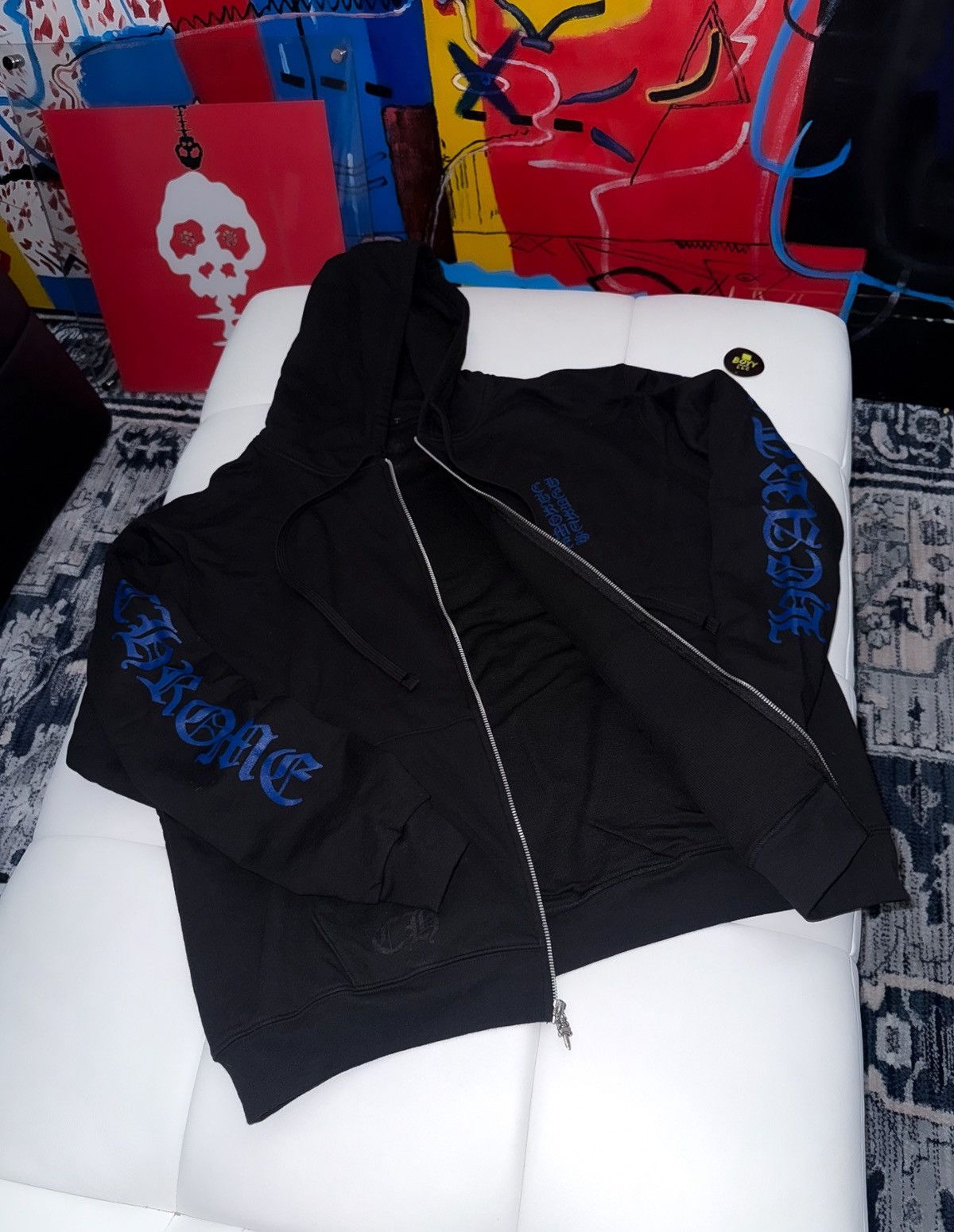 Chrome Hearts Chrome hearts thermal lining logo hoodie Size US L / EU 52-54 / 3 - 3 Thumbnail