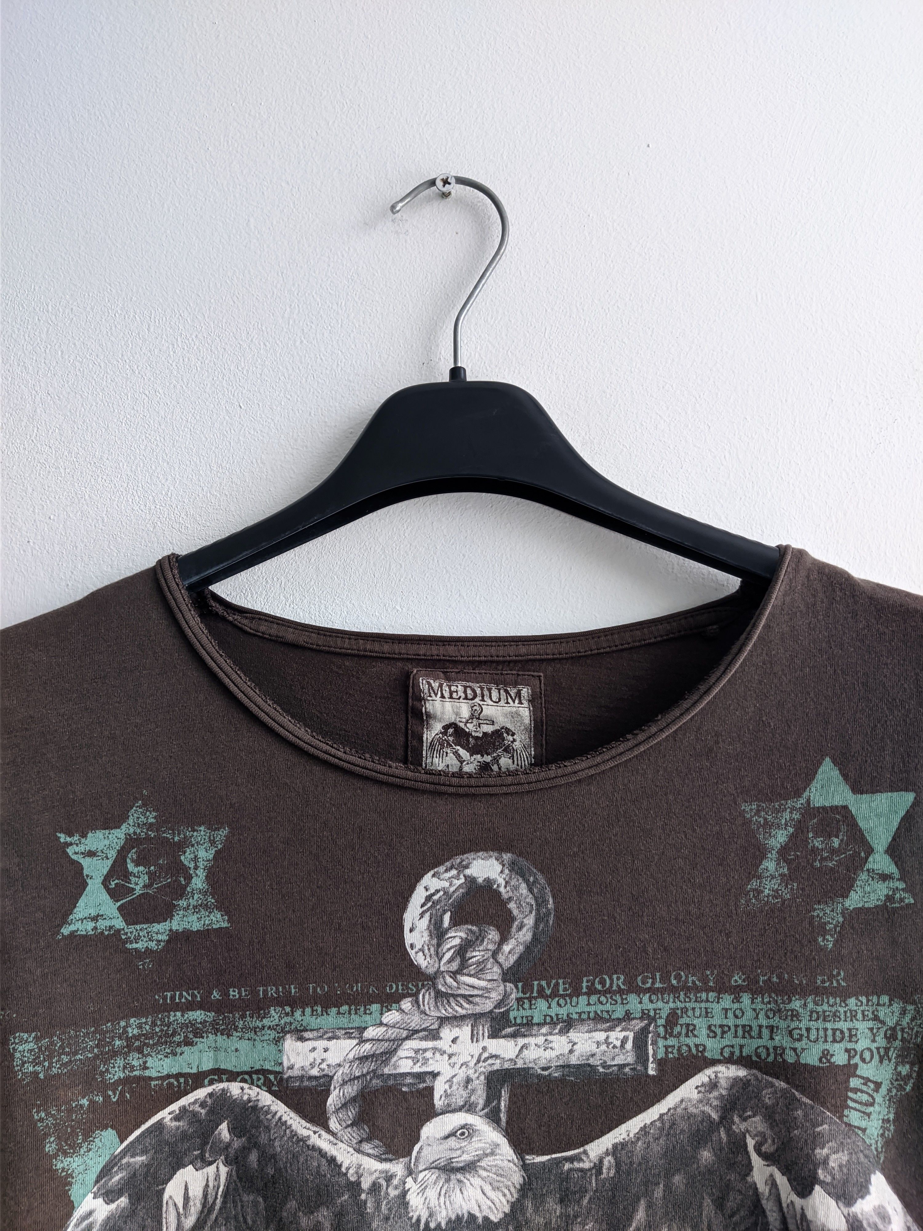 Vintage Vintage tshirt gothic skull printed y2k 90s Size M / US 6-8 / IT 42-44 - 4 Thumbnail