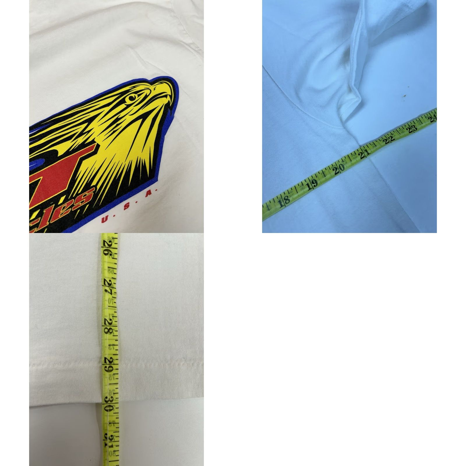 J Brand VINTAGE GT Bicycles BMX Brand Front And Back Graphic Tee USA Large Rare 1990s Shirt Mens/Ladies White Cotton Bicycles 90s GT Bicycles Tee Size US L / EU 52-54 / 3 - 9 Thumbnail