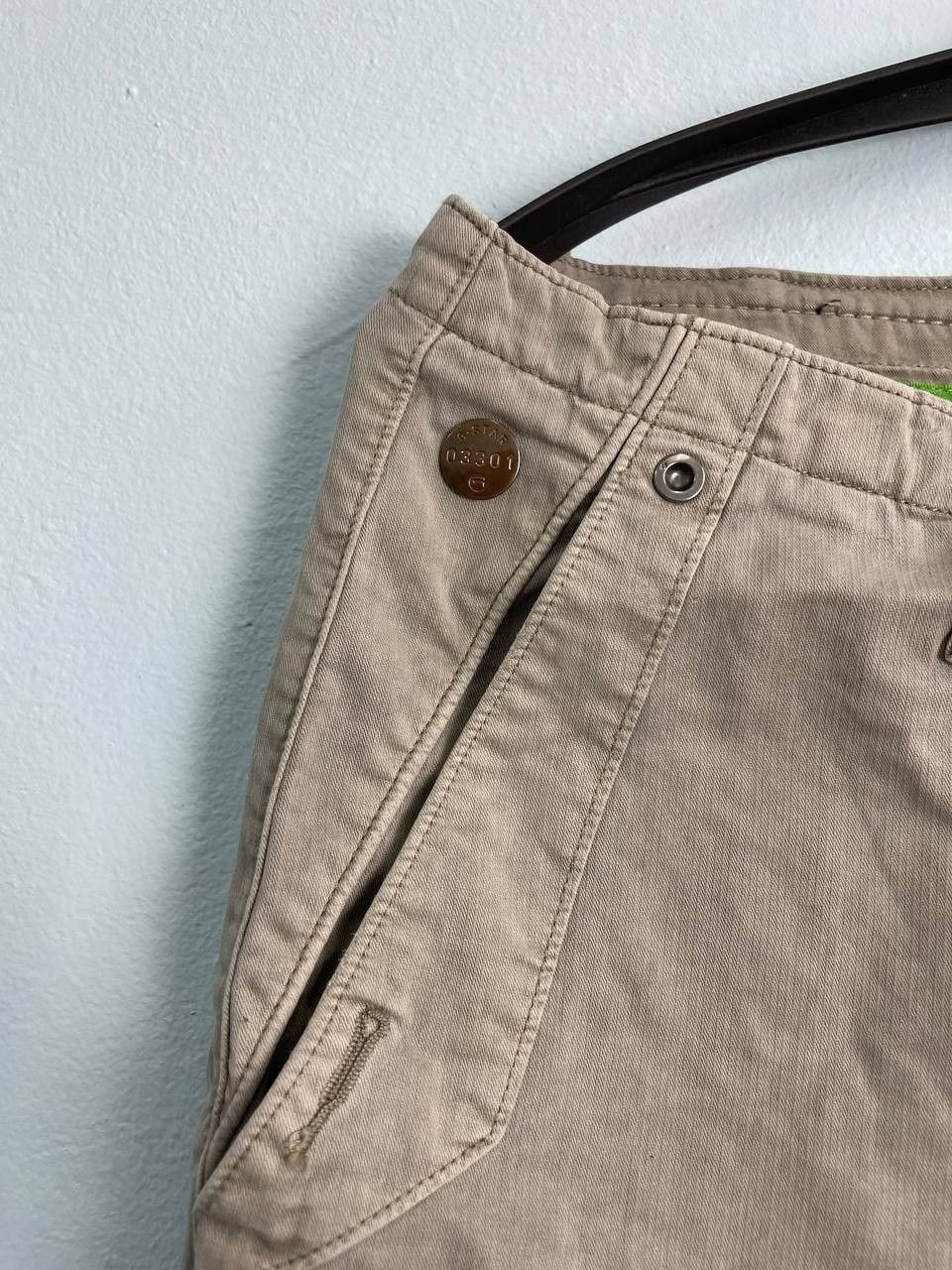 G-Star Vintage G-Star Raw 3301 Tactical Cargo Pants Baggy Elewood Size US 33 - 4 Thumbnail