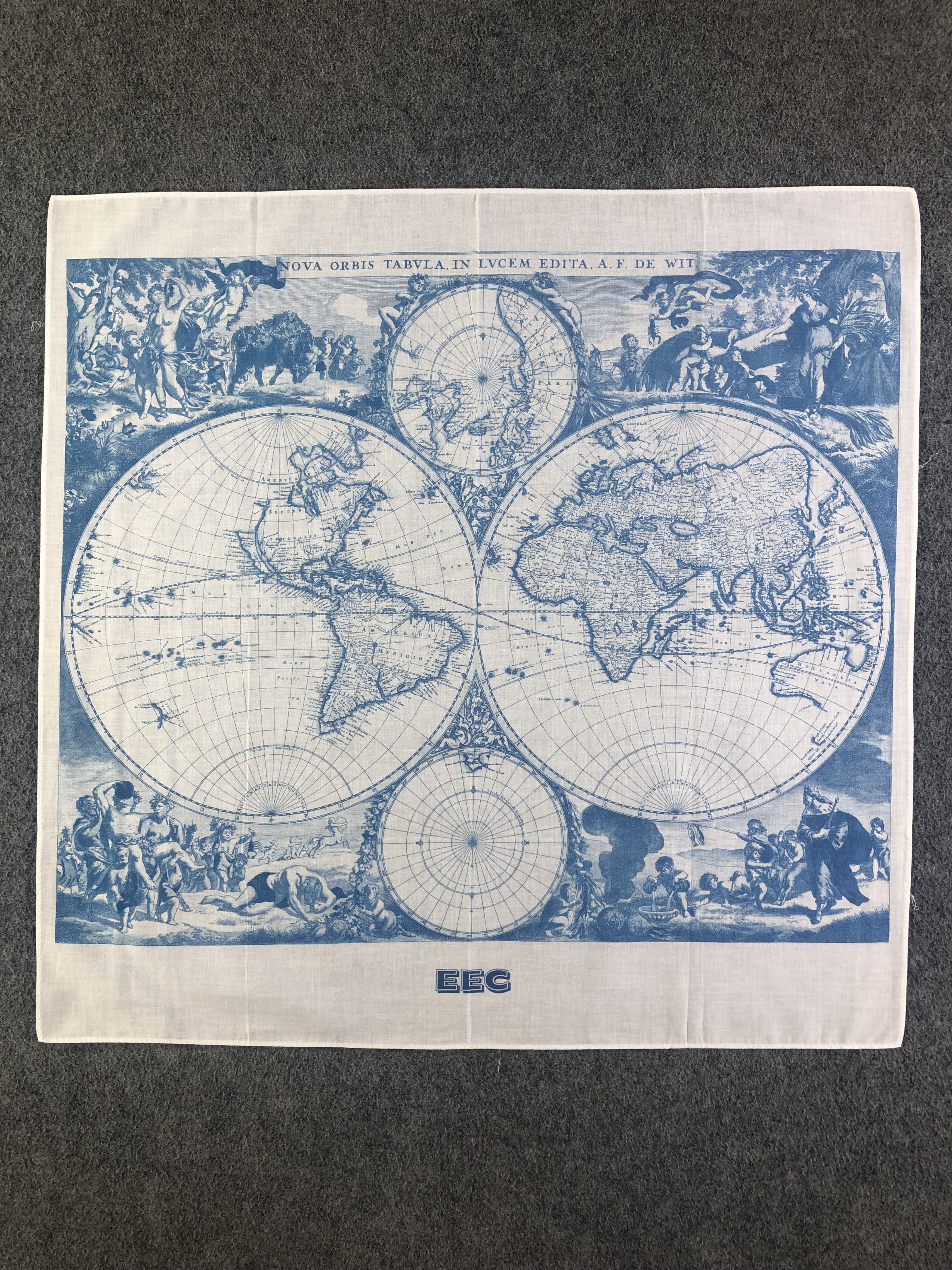 Vintage Vintage EEC Handkerchief / Bandana / Neckerchief C480 Size ONE SIZE - 2 Thumbnail