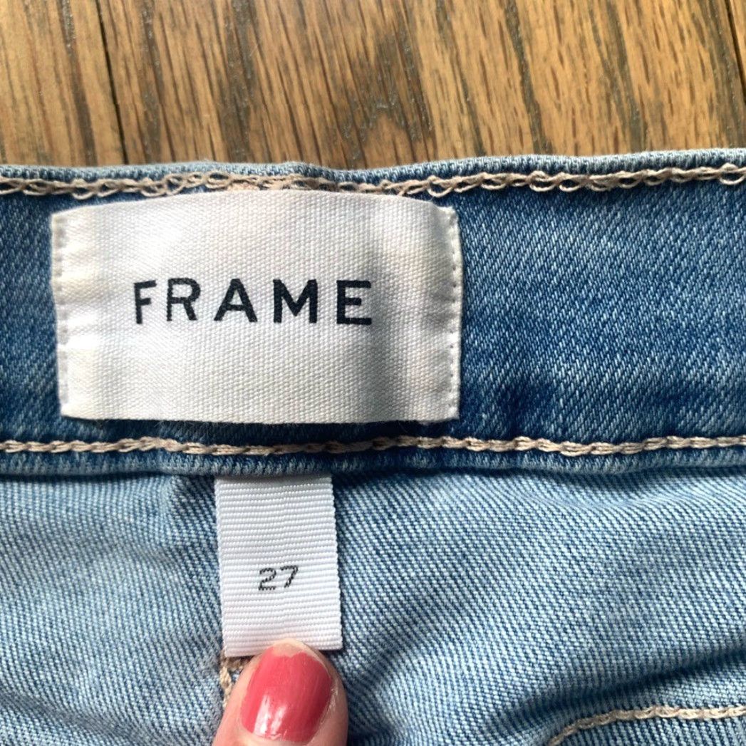 Frame FRAME Denim Frame Le High Skinny 27 Jeans Women Blue Ankle Regular Size 27 Size 27" / US 4 / IT 40 - 3 Thumbnail