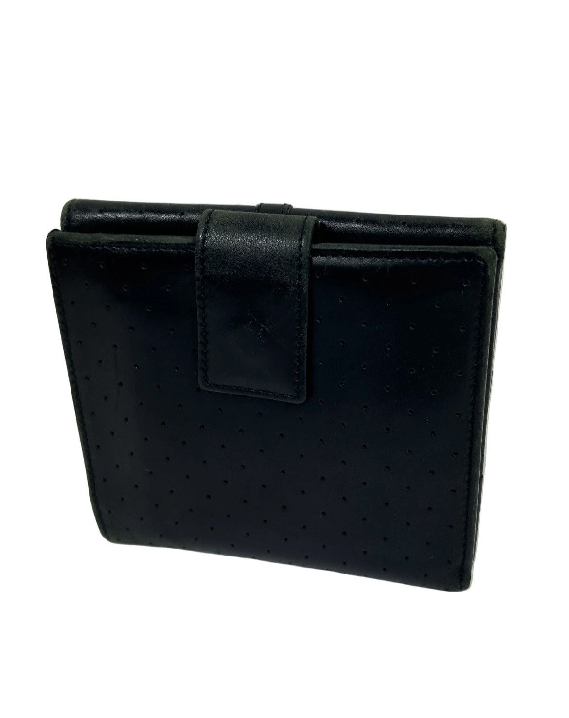 Gucci Gucci GG Black Leather Bifold Wallet Size ONE SIZE - 3 Thumbnail