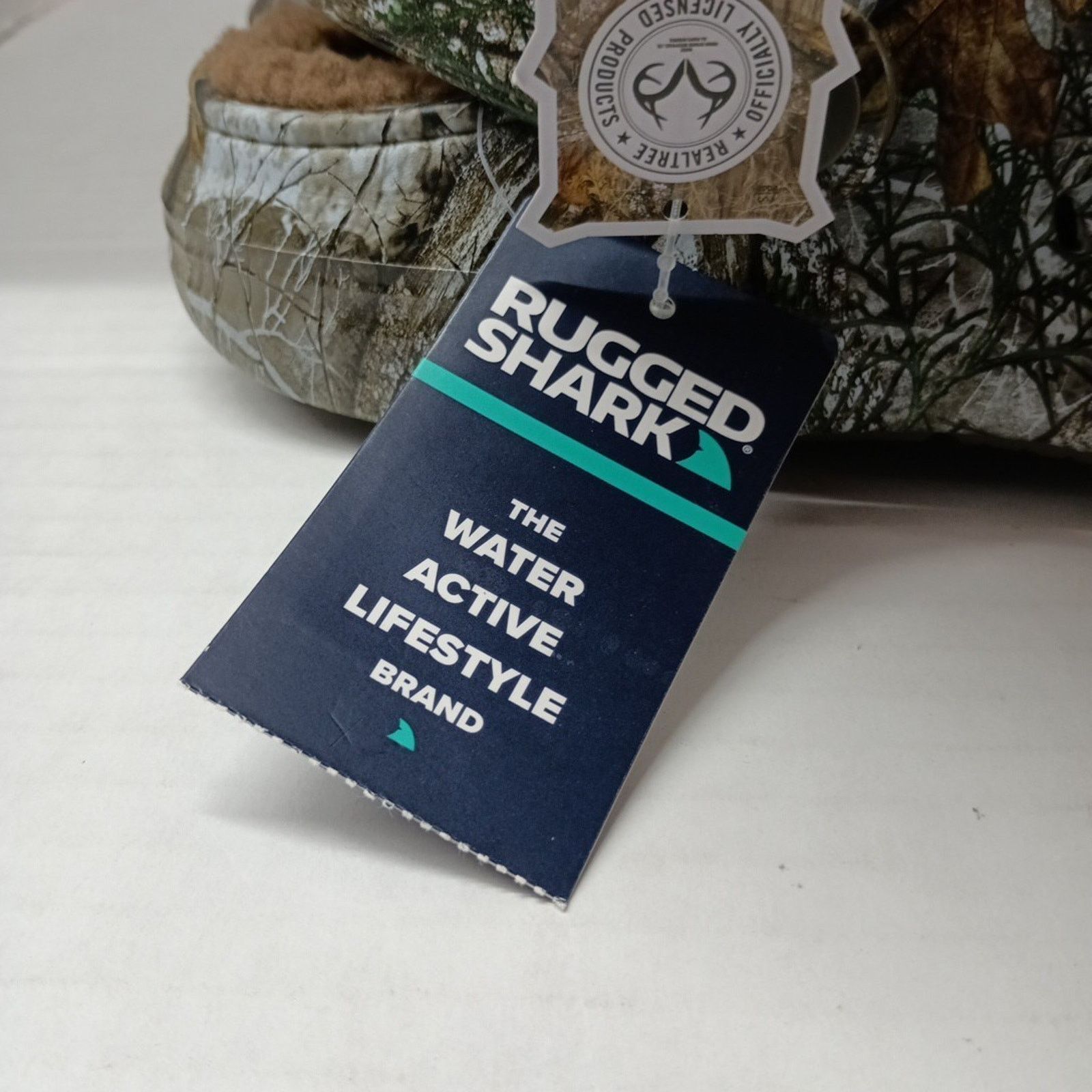 Other Rugged Shark RealTree Men's Size 7 Camo Lined Sherpa Clogs Size US 7 / EU 40 - 5 Thumbnail