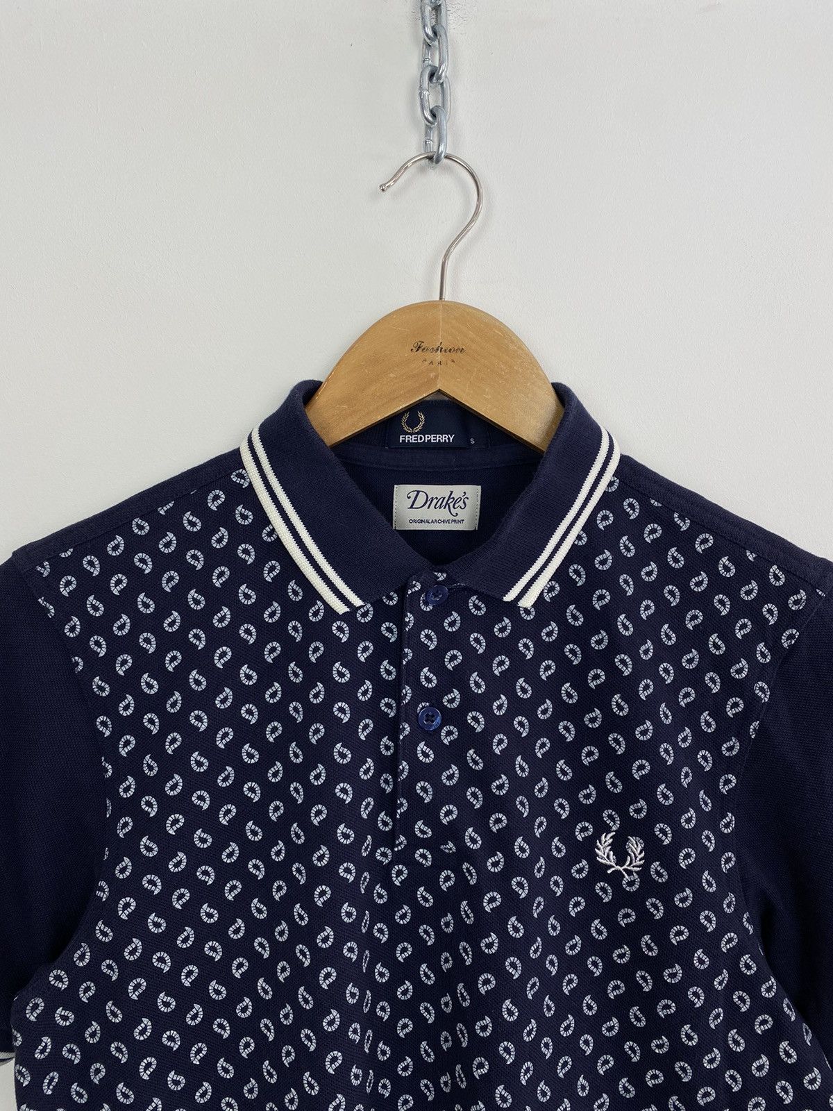 Fred Perry Fred Perry Short Sleeve Polo Shirt Drake’s Paisley Size S Size US S / EU 44-46 / 1 - 2 Thumbnail