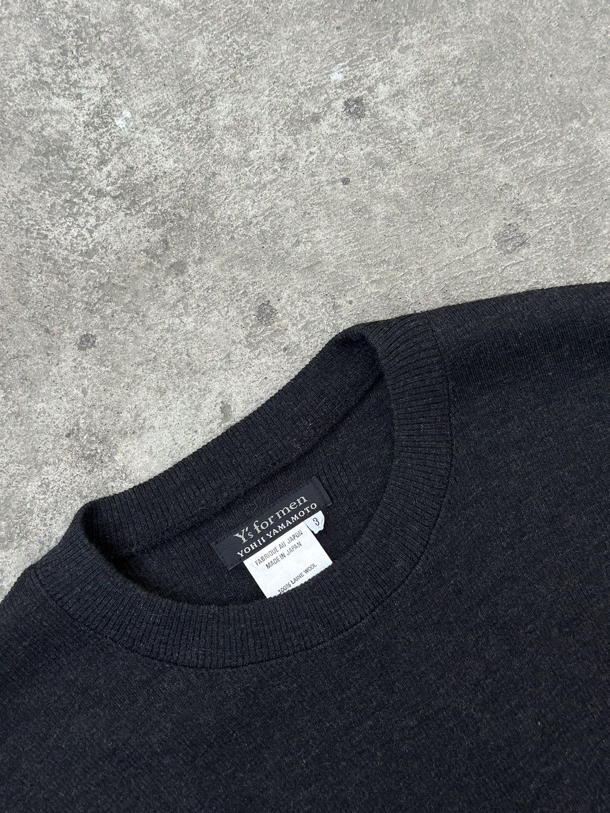 Y's for Men × Yohji Yamamoto Y’s for Men Yohji Yamamoto Knitted Wool Sweater Tri-Tone Size US M / EU 48-50 / 2 - 3 Thumbnail