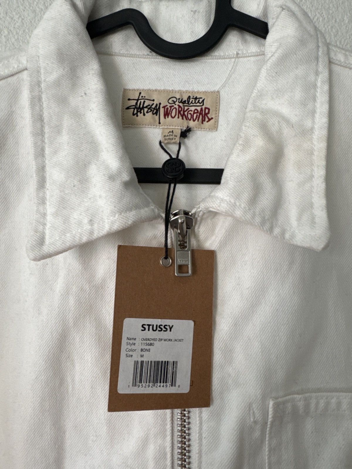 Stussy NWT Stussy Overdyed Zip Work Jacket Size US M / EU 48-50 / 2 - 3 Thumbnail