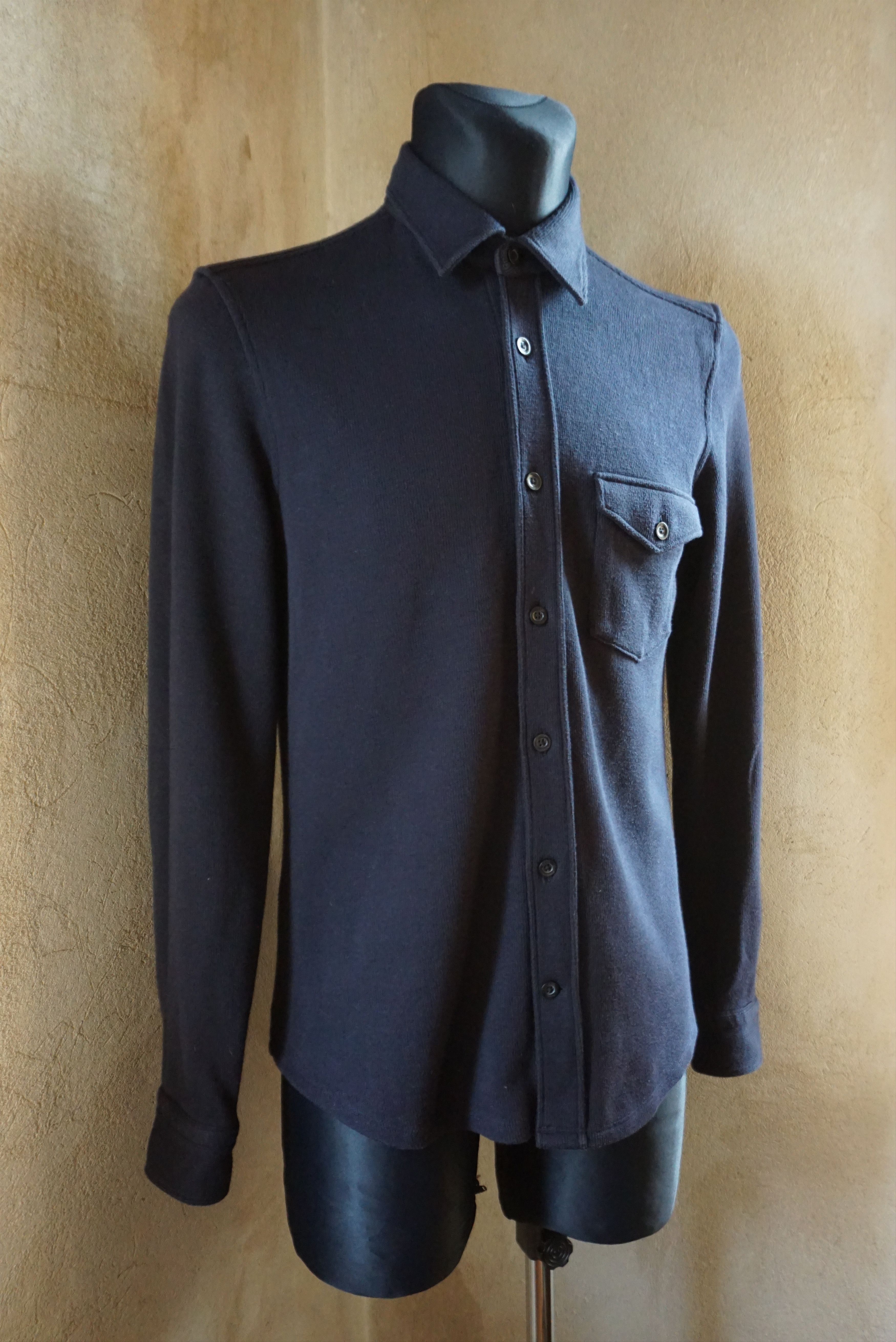 Other UK Reiss Scott shirt wool blend stretch slim fit casual top Size US M / EU 48-50 / 2 - 14 Thumbnail