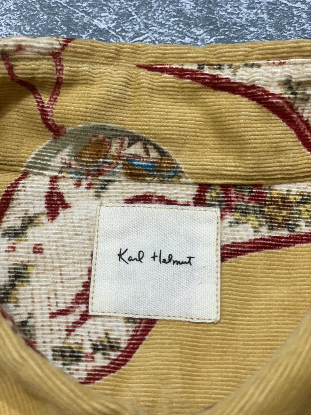 Karl Helmut Vintage Corduroy Shirt