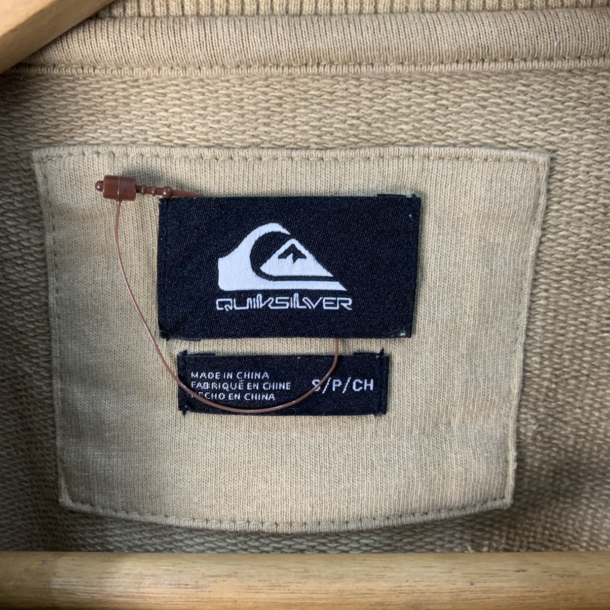Quiksilver × Vintage Quiksilver Vintage Sweatshirt Big Center Logo Size US S / EU 44-46 / 1 - 3 Thumbnail
