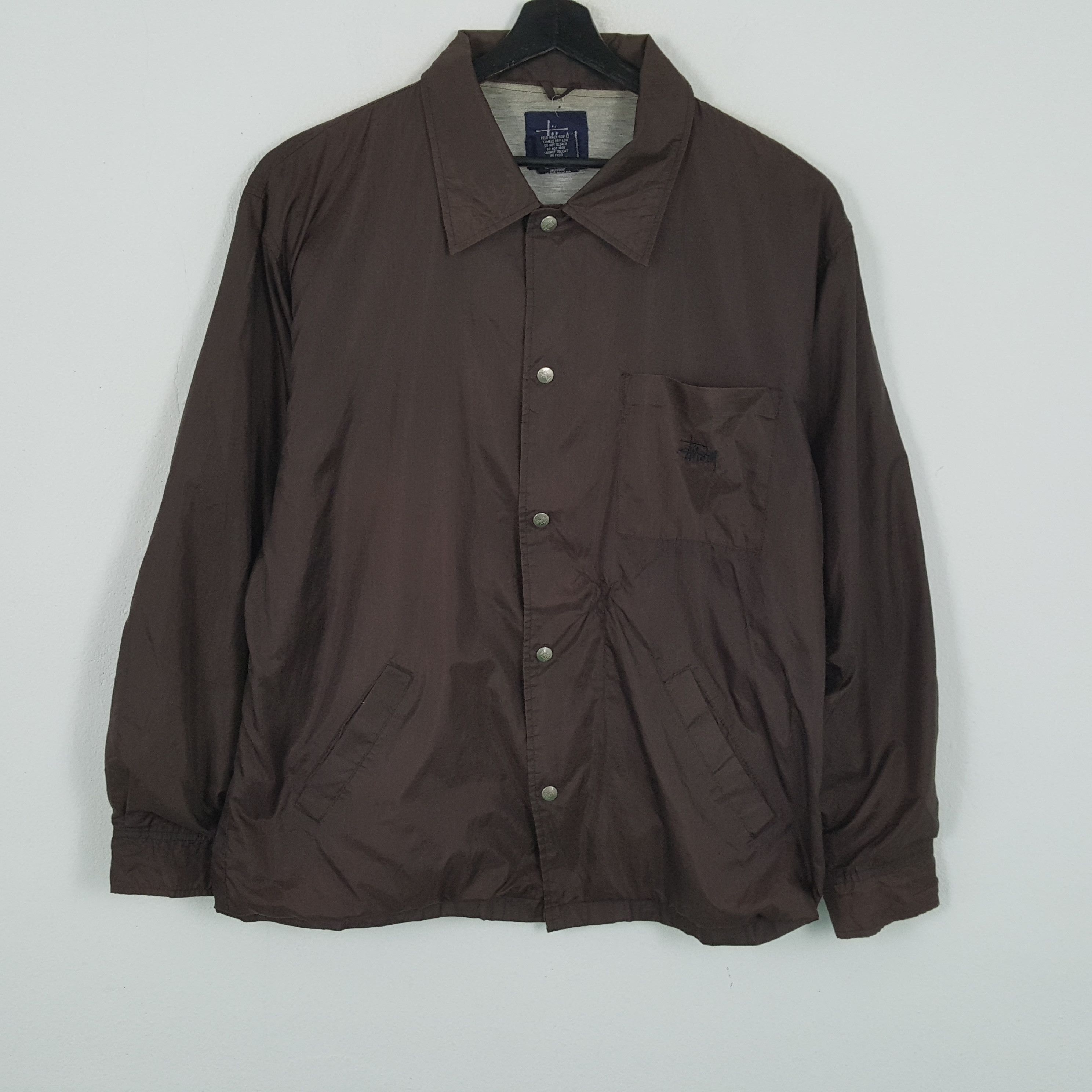 Stussy × Vintage STUSSY Streetwear Style Custom Art Jacket Size US XL / EU 56 / 4 - 3 Thumbnail