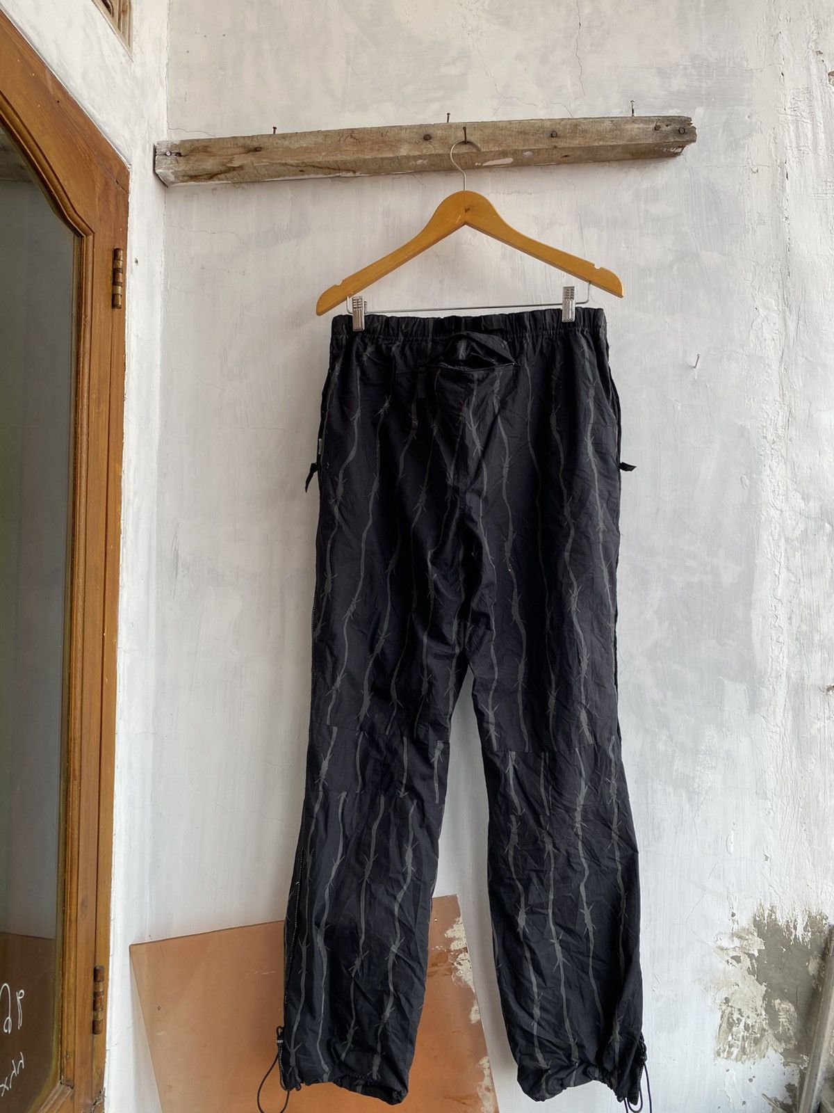 Japanese Brand thank god im vip reflective parachute pants Size US 31 - 1 Thumbnail
