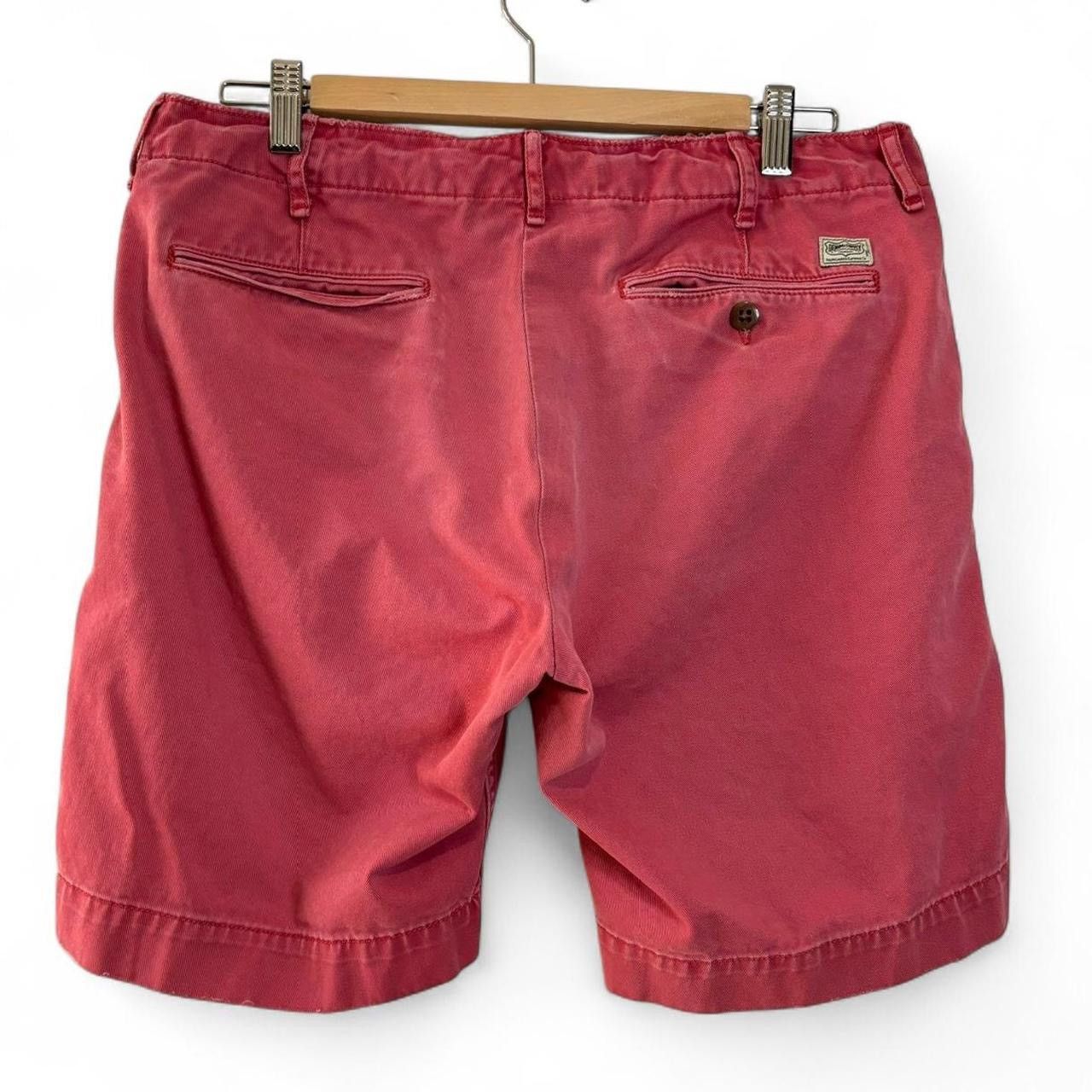 Denim & Supply Ralph Lauren × Ralph Lauren Vintage Style Ralph Lauren Denim & Supply Faded Pink Shorts Size US 33 - 4 Thumbnail
