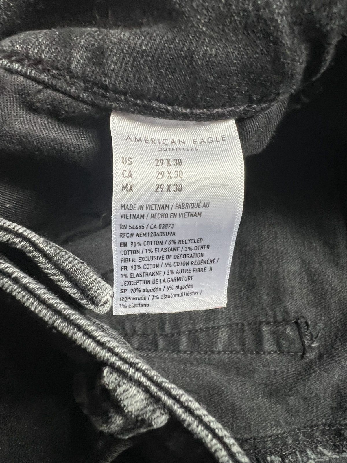 American Eagle Outfitters AIRFLEX+ Skinny Jeans Size US 29 - 4 Thumbnail