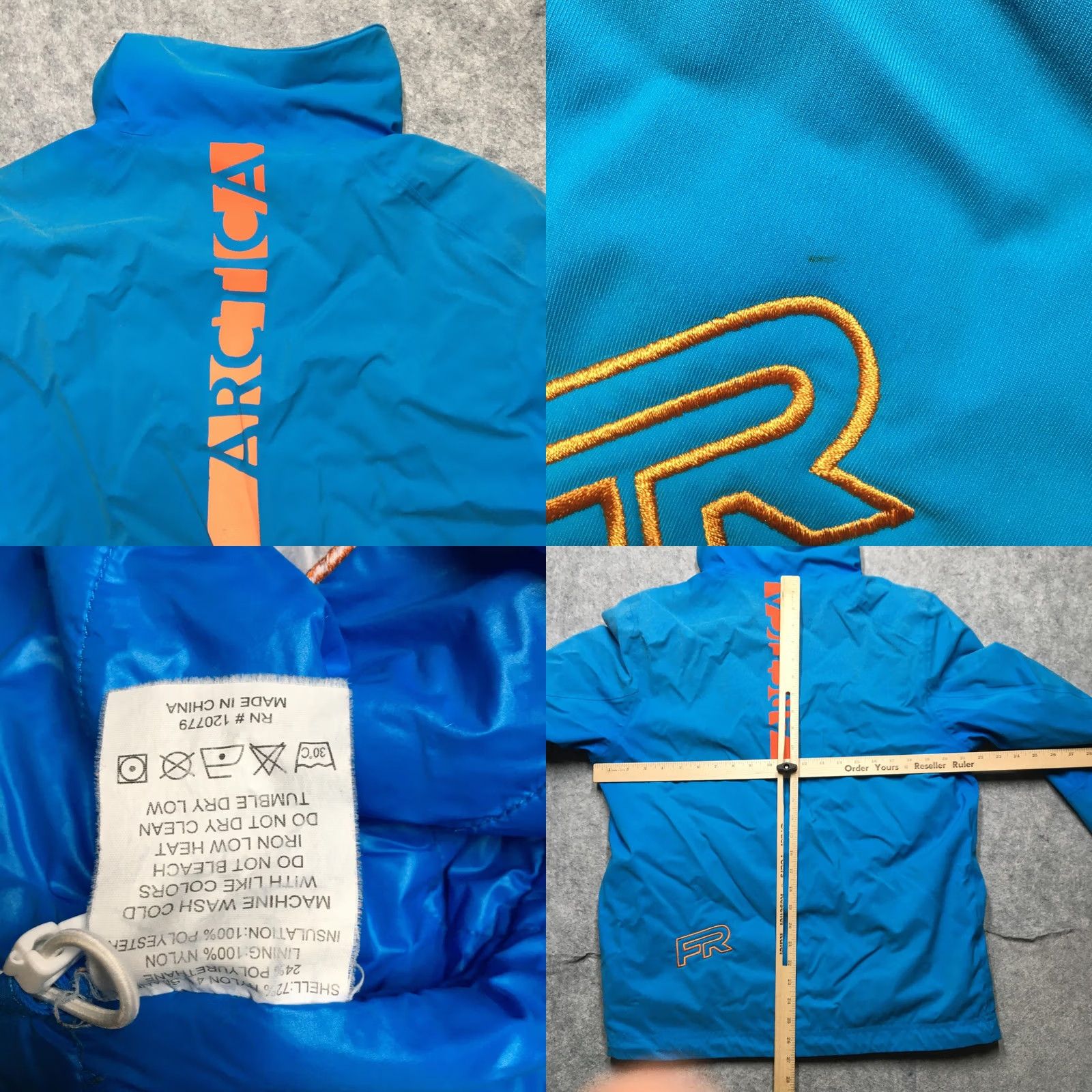 Vintage VINTAGE? No. Arctica Ski Jacket Mens L Blue Full Zip Insulated Softshell Pockets FR Logo Size US L / EU 52-54 / 3 - 9 Thumbnail