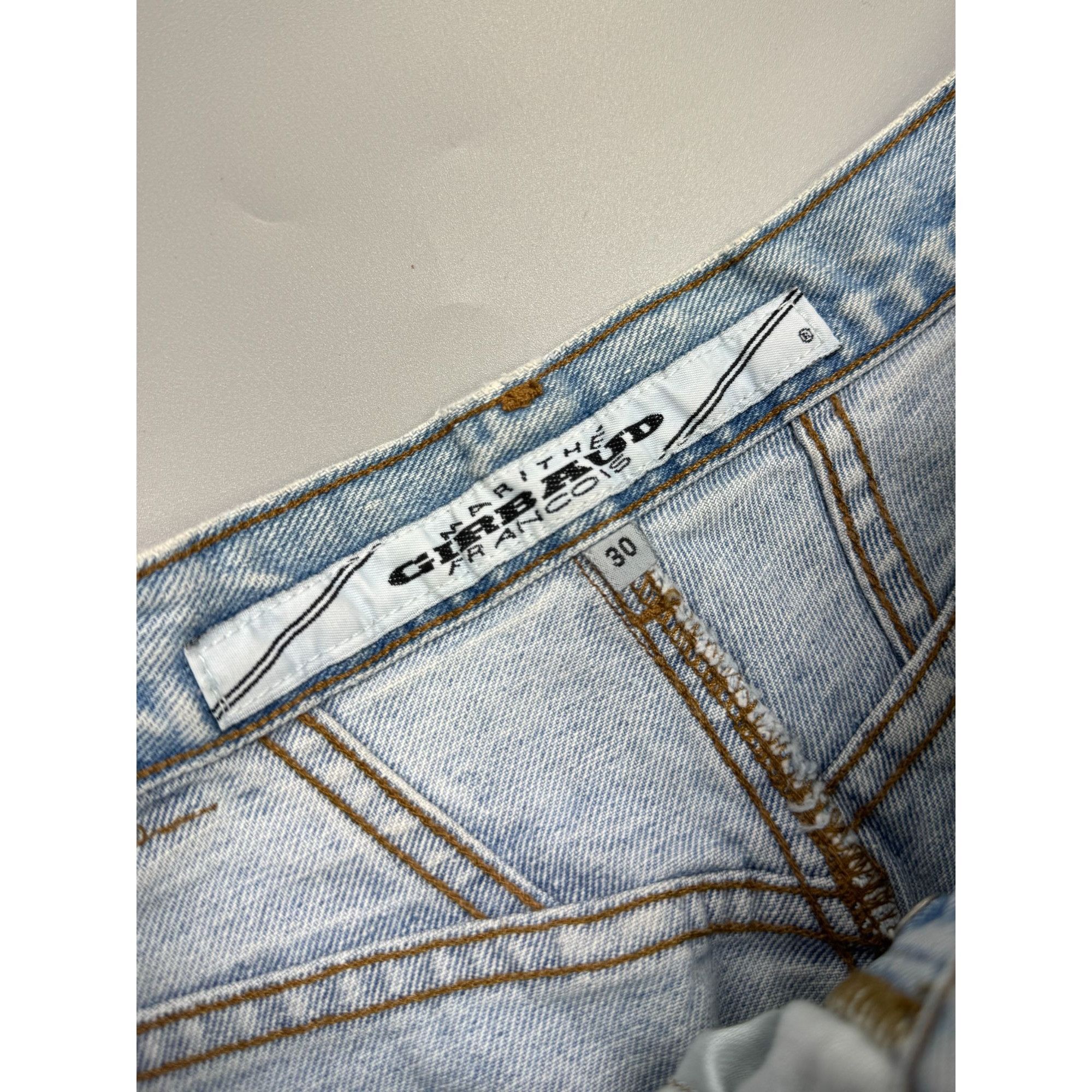 Marithe + Francois Girbaud Vintage Marithe Francois Girbaud Made in USA Mom Denim Jeans Size 30" / US 8 / IT 44 - 9 Thumbnail