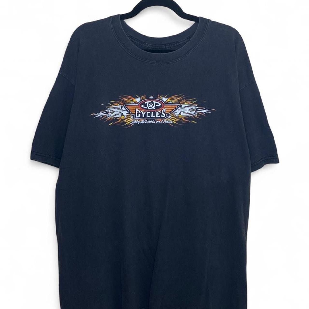 Harley Davidson 2002 Bike Week Faded Black Graphic Shirt Biker X-Large Size US XL / EU 56 / 4 - 2 Thumbnail