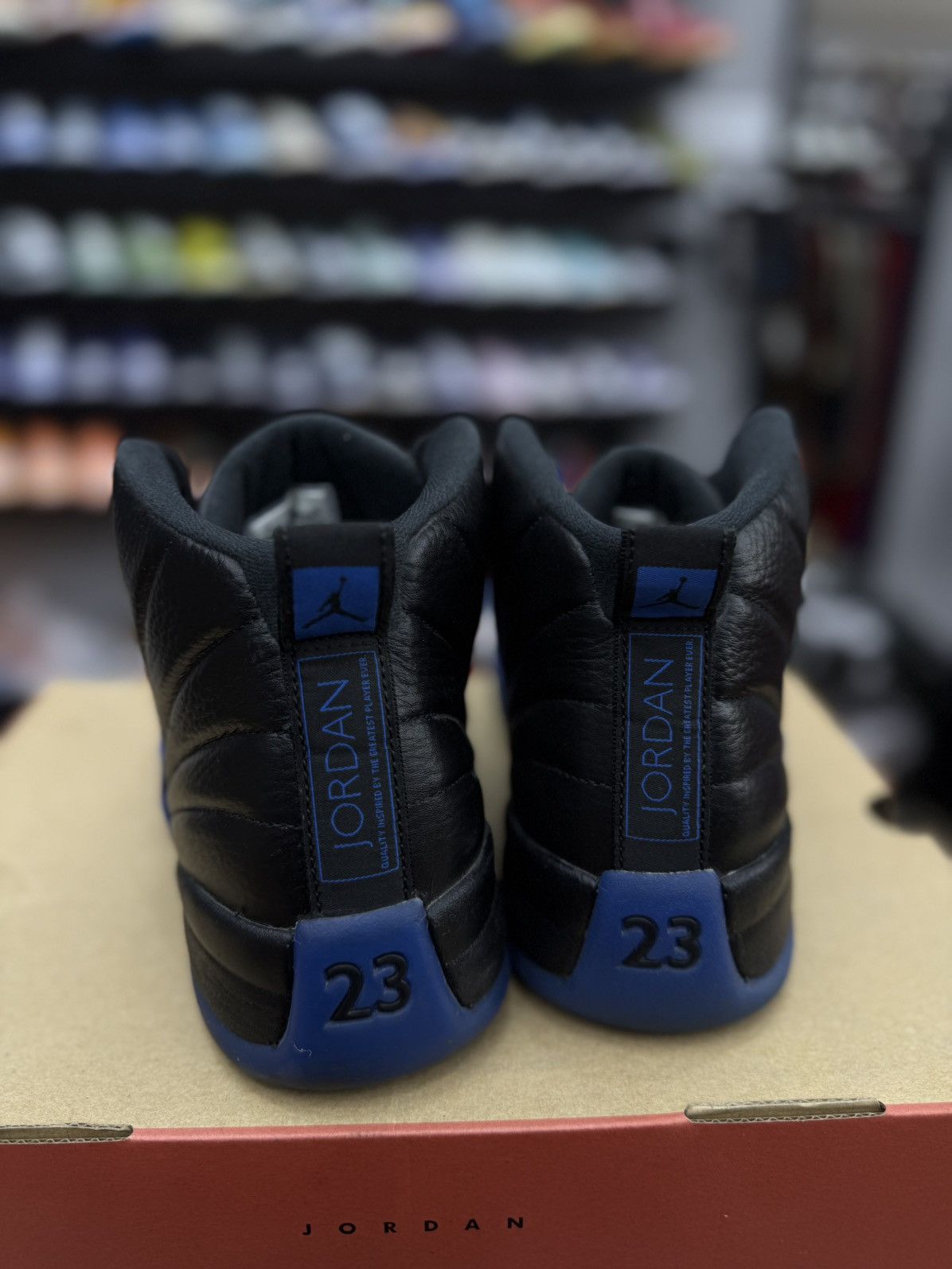 Jordan Brand × Nike Jordan 12 Blueberry Royal Blue Size 11.5 2019 Size US 11.5 / EU 44-45 - 16 Thumbnail