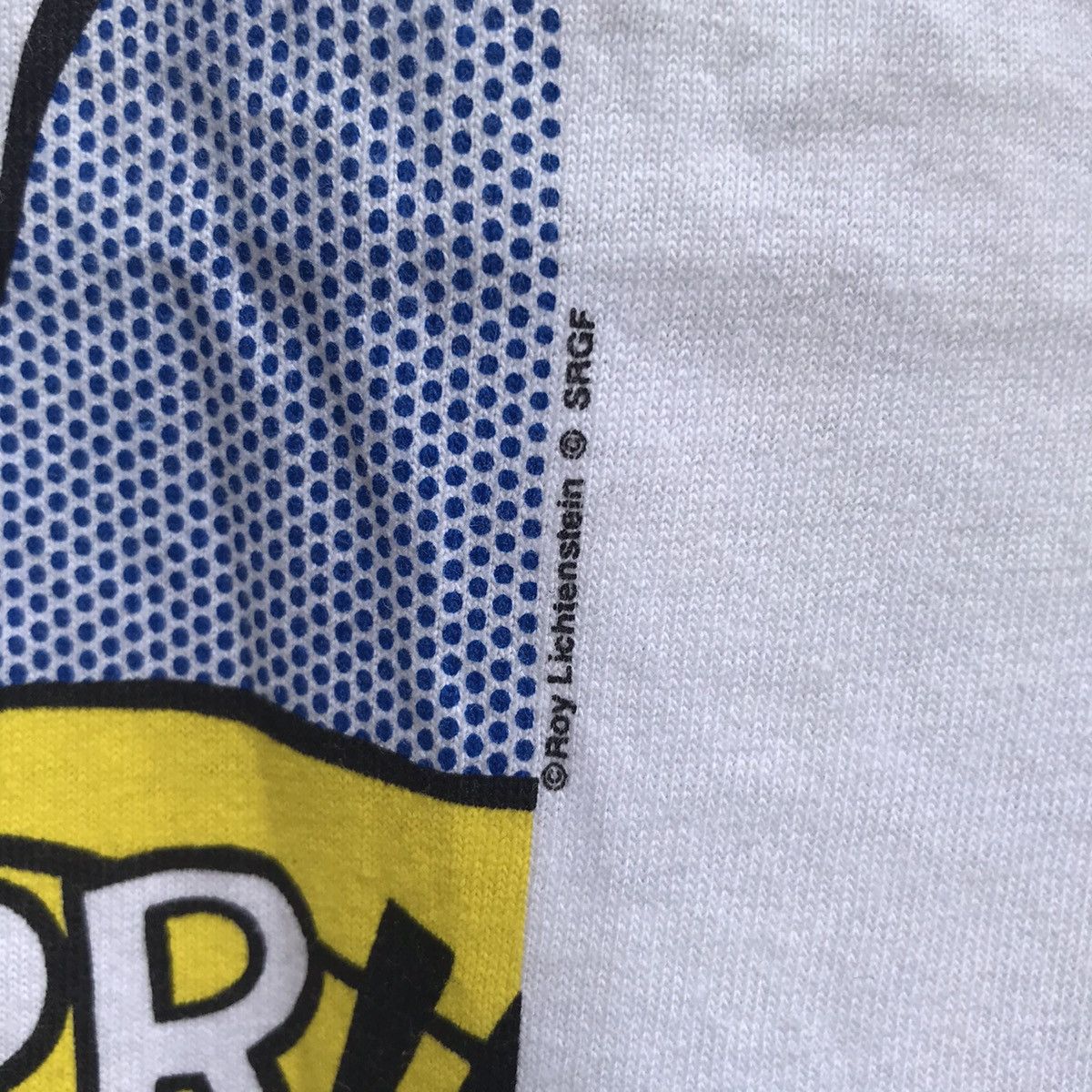 Vintage Vintage 90s ROY LICHTENSTEIN pop art tee Size US L / EU 52-54 / 3 - 4 Thumbnail