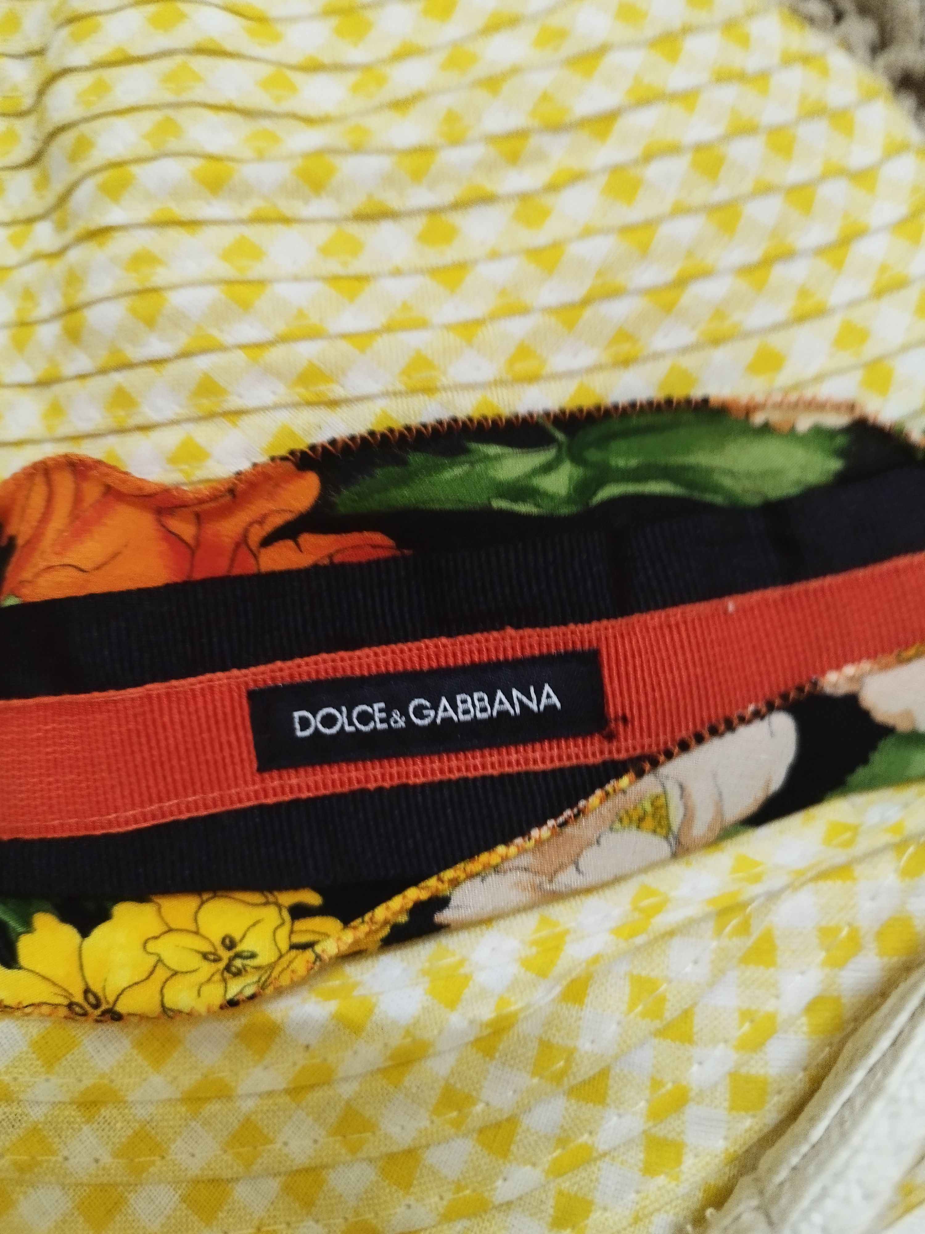 Dolce & Gabbana Dolce Gabbana Multicolor Bucket Hat Size ONE SIZE - 4 Thumbnail