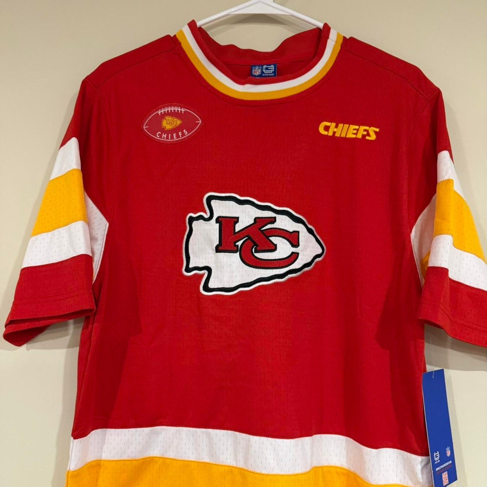 NFL Kansas City Chiefs Jersey Size US S / EU 44-46 / 1 - 3 Thumbnail