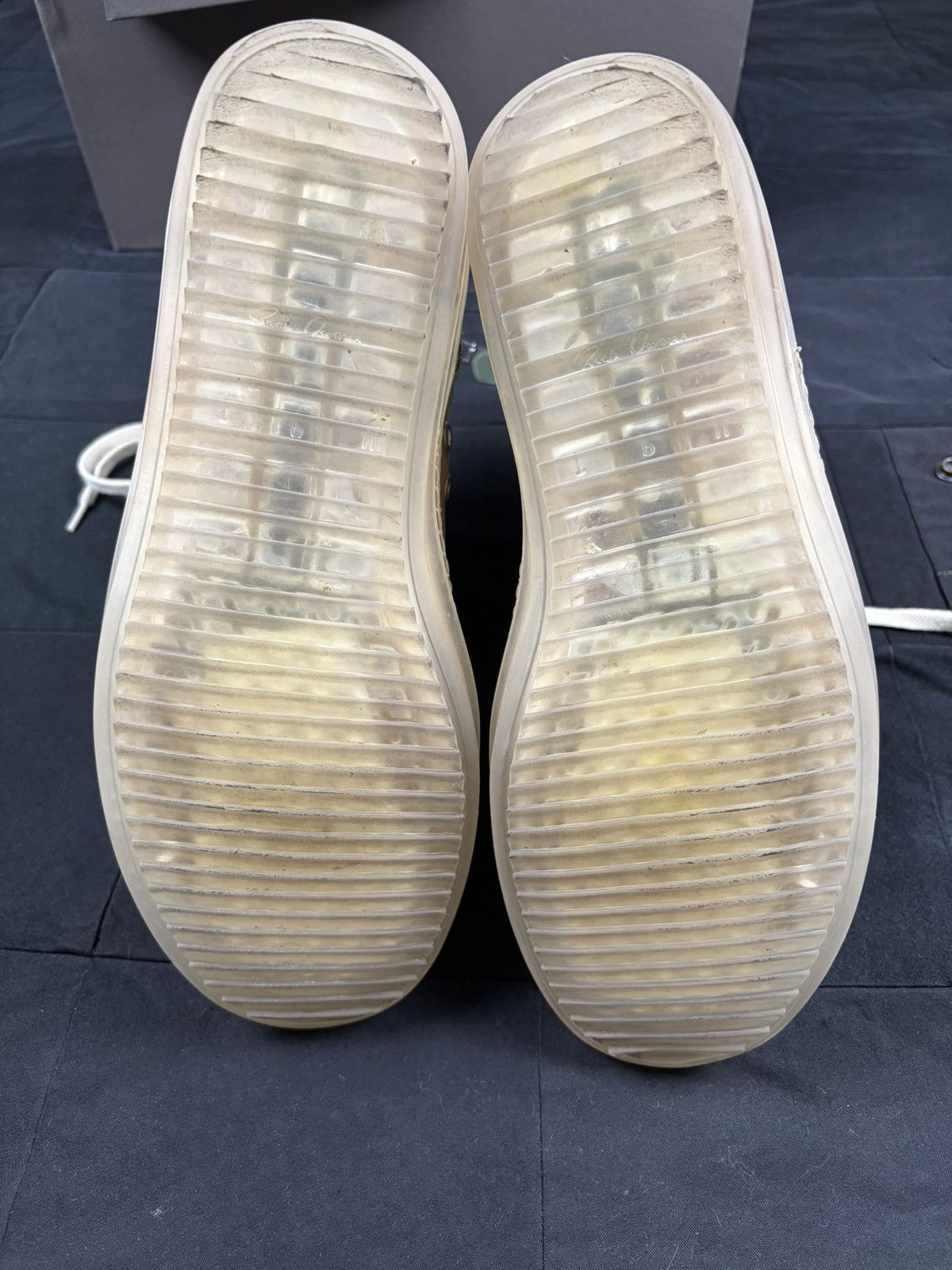 Rick Owens Translucent Leather Ramones Size US 9 / EU 42 - 5 Thumbnail