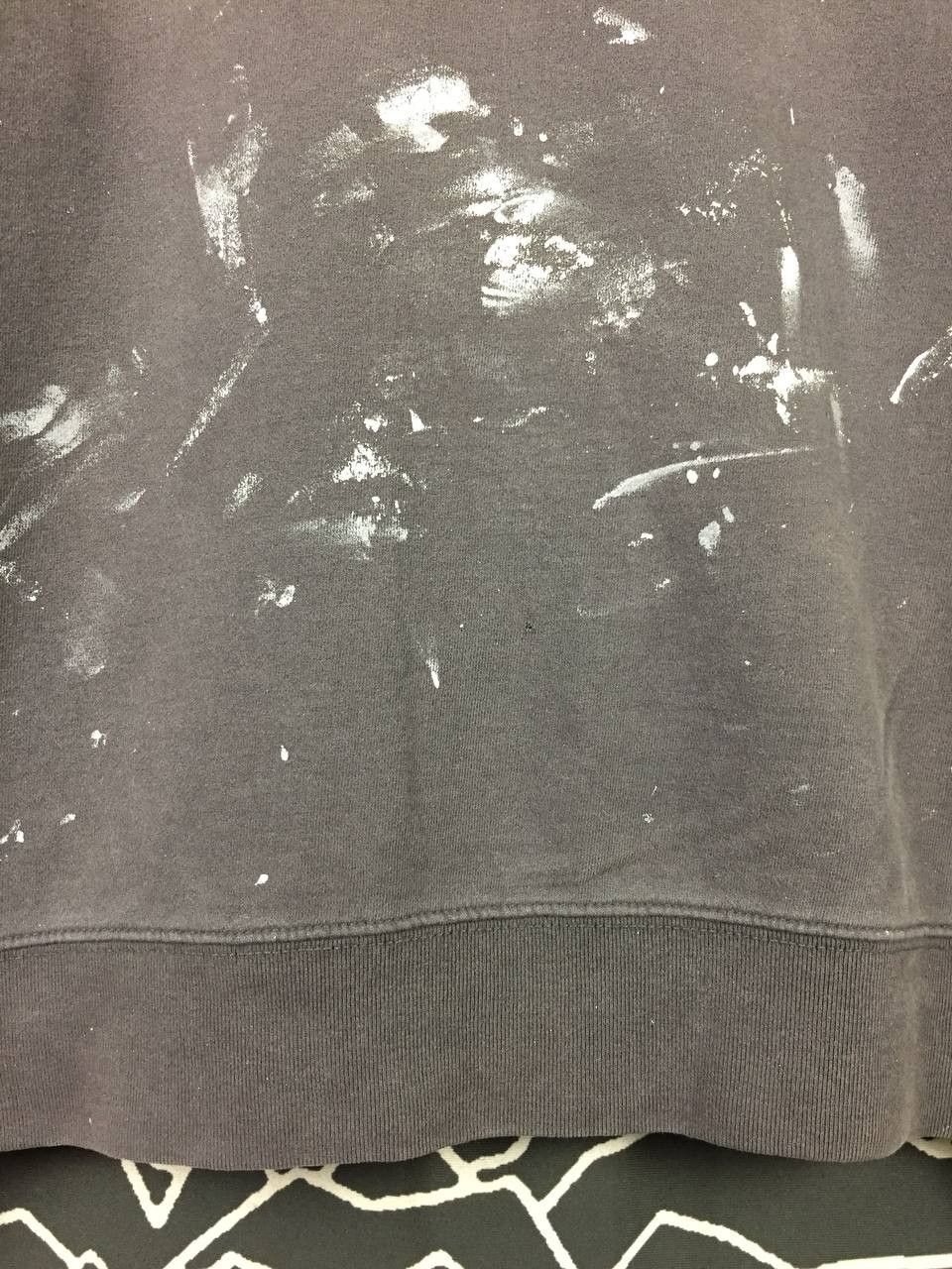 The North Face The North Face Big Logo Distressed Paint Splatter Sweatshirt Size US M / EU 48-50 / 2 - 5 Thumbnail