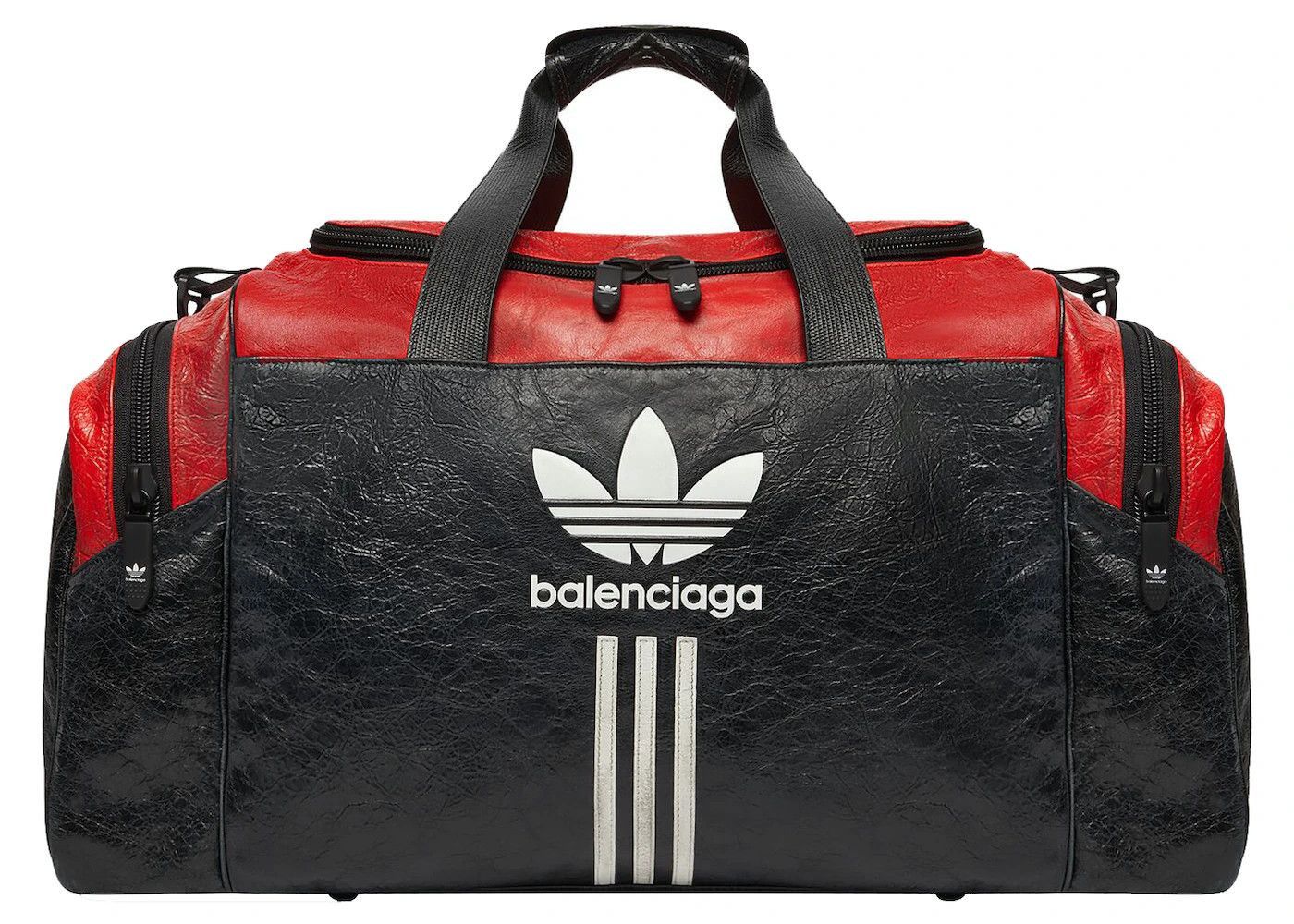 Balenciaga $3.5K VALUE LIMITED TIME SPECIAL OFFER Gym Leather Bag in Black/Red Size ONE SIZE - 1 Thumbnail