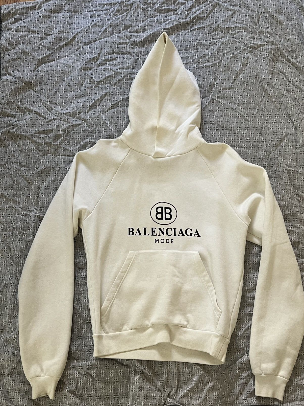 Balenciaga BALENCIAGA MODE HOODIE Size US XXS / EU 40 - 2 Thumbnail