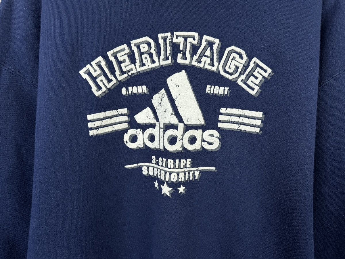 Adidas × Vintage Men’s Adidas 3-Stripe Superiority Sweatshirt Size XL Size US XL / EU 56 / 4 - 4 Thumbnail