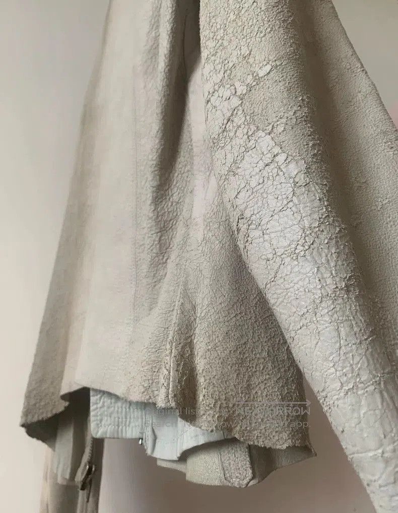Rick Owens Rick Owens Foamed lambskin ladies' coat. Size XXS / US 00 / IT 34 - 5 Thumbnail