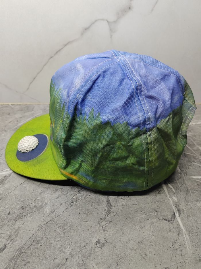 Vintage Vintage Golf Fullprint Cap Hat Size ONE SIZE - 4 Thumbnail