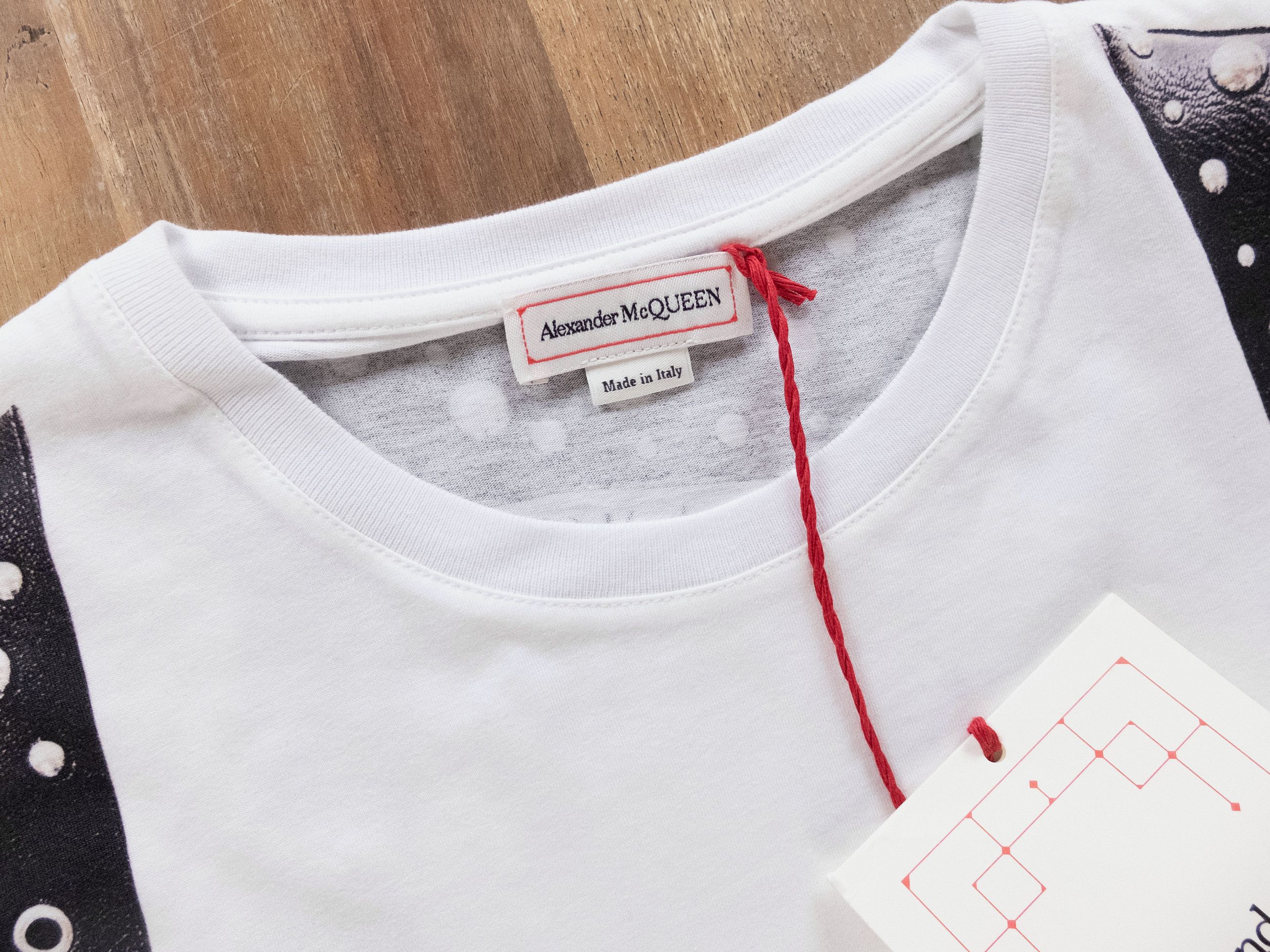 Alexander McQueen ALEXANDER MCQUEEN white Stud Harness t-shirt Medium q Size US M / EU 48-50 / 2 - 5 Thumbnail