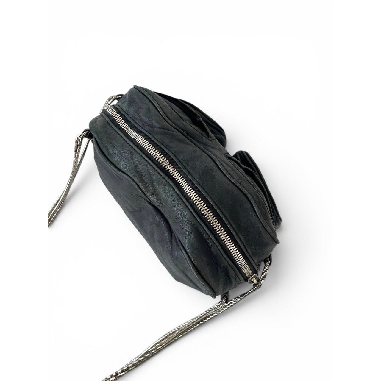 Classic Alexander Wang Leather Shoulder Bag + Pouch Authentic Ace