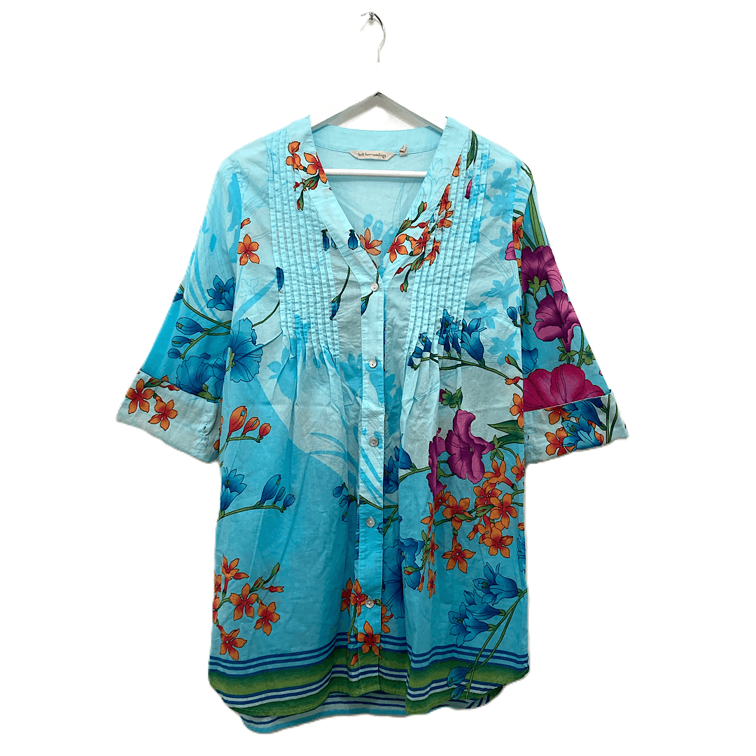 Other Soft Surroundings L'atalante Tunic Top Size M / US 6-8 / IT 42-44 - 1 Thumbnail