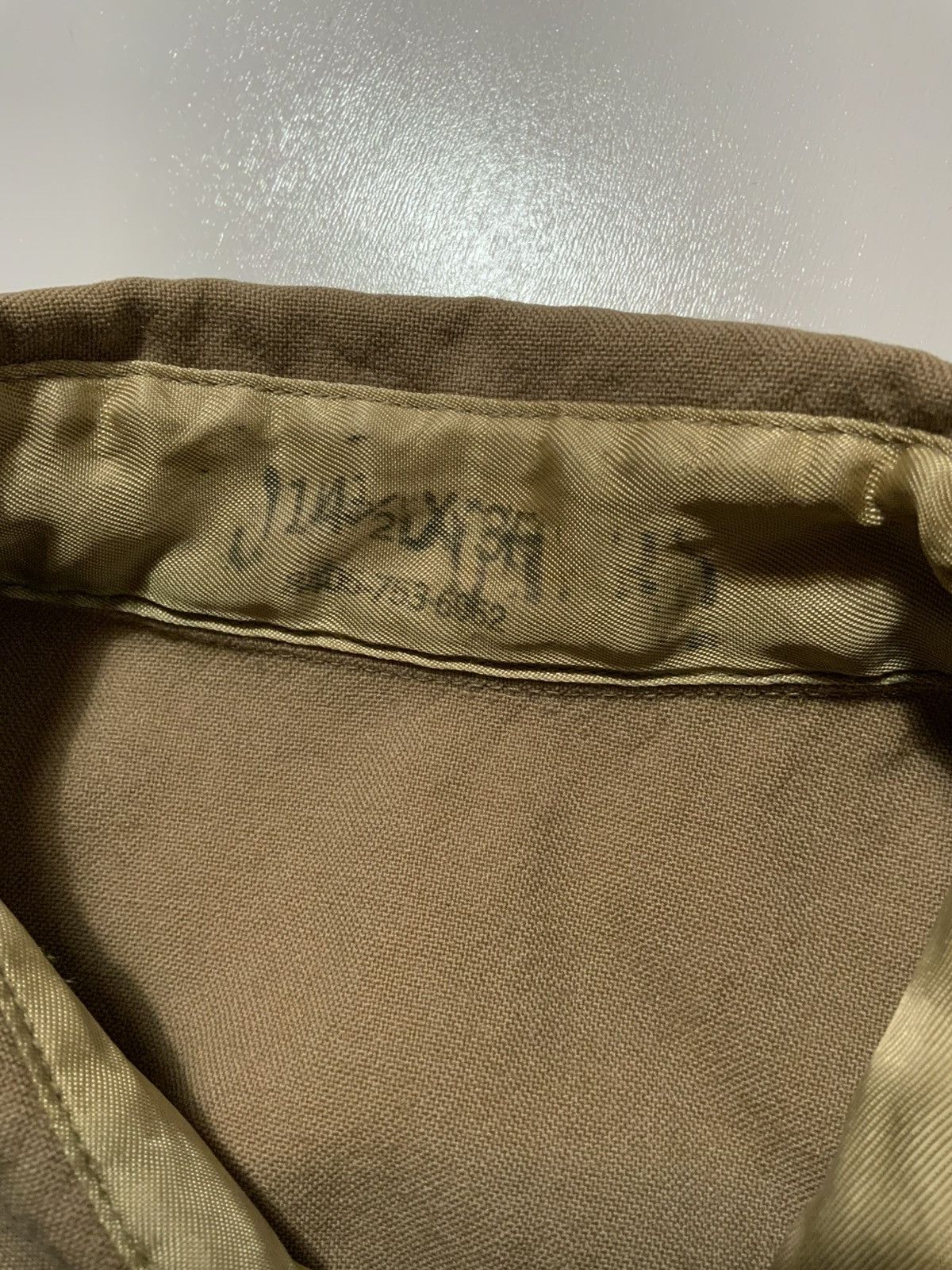 Vintage Vintage 60s 70s Wool Military USMC Marines US Army Shirt Size US S / EU 44-46 / 1 - 5 Thumbnail