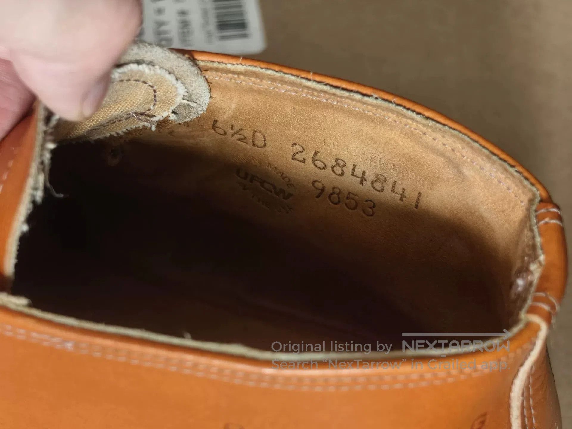 Red Wing Red Wing 9853 Japanese Limited Dog Logo. Size US 6.5 / EU 39-40 - 5 Thumbnail