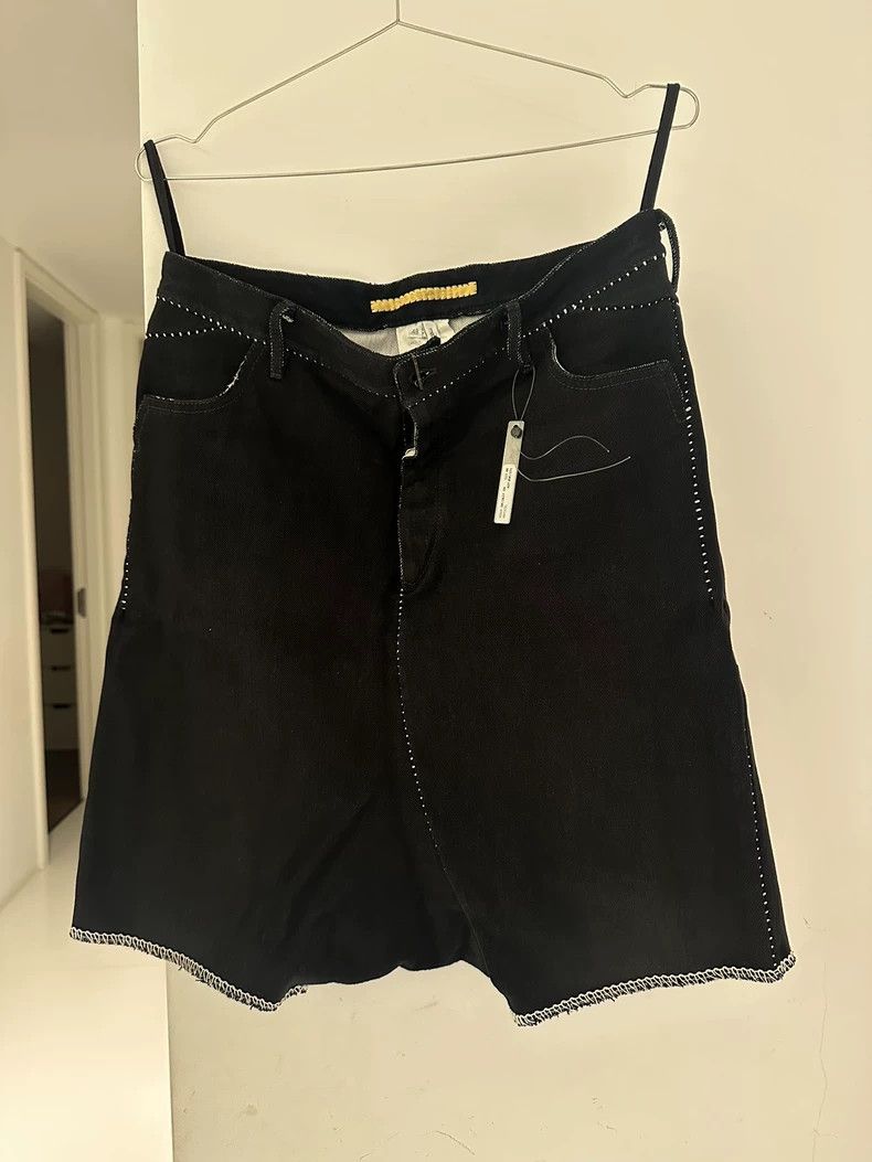 Carol Christian Poell Carol Christian Poell Black Denim Shorts - dmc Size US 38 / EU 54 - 1 Thumbnail